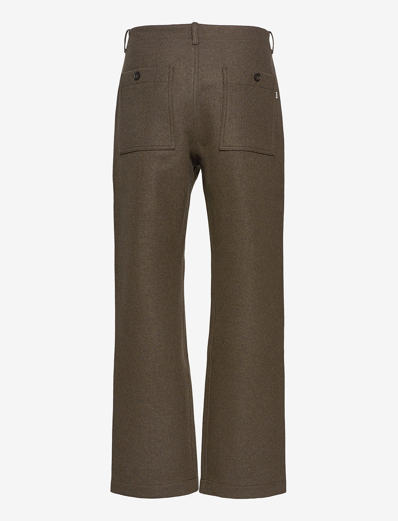 Wood Wood - Halvard wool trousers - dark green - 1