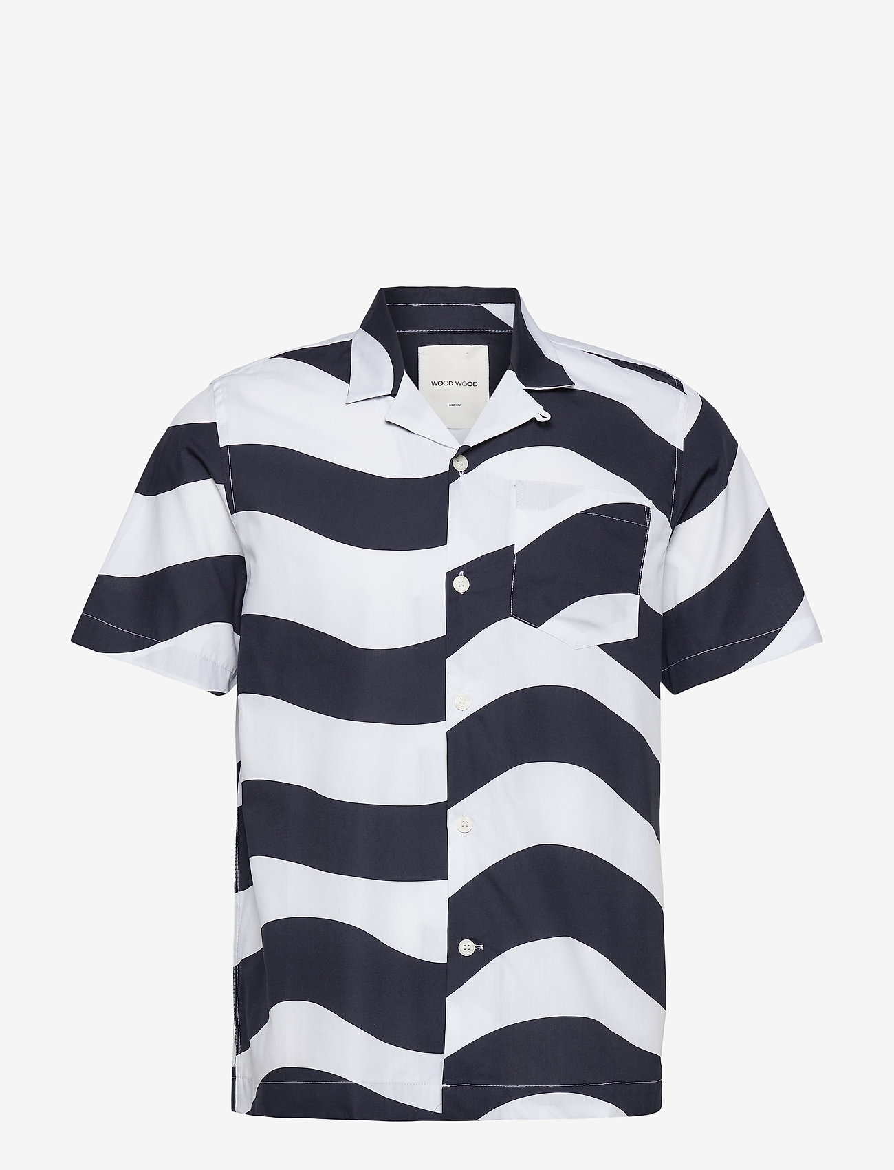Wood Wood - Brandon shirt - white aop - 0