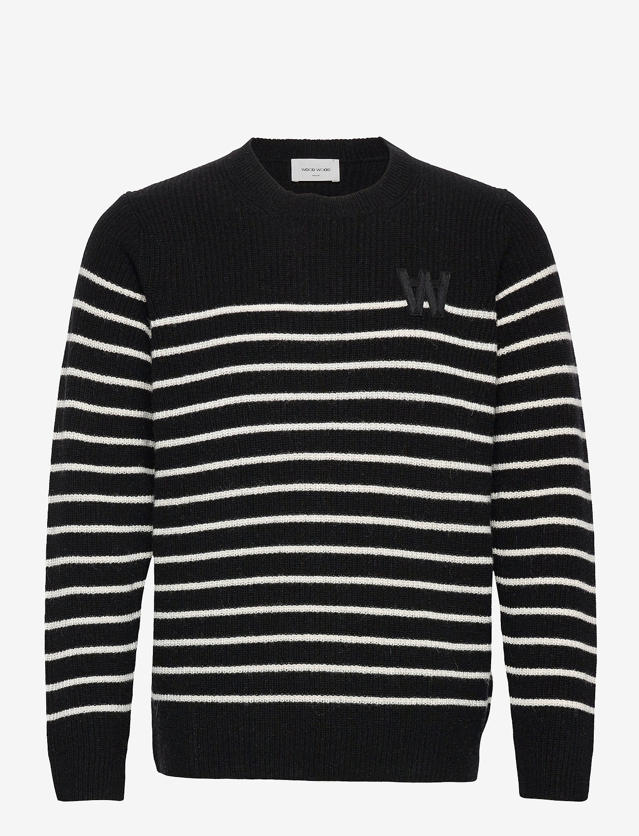 Wood Wood - Louis jumper - black stripes - 0