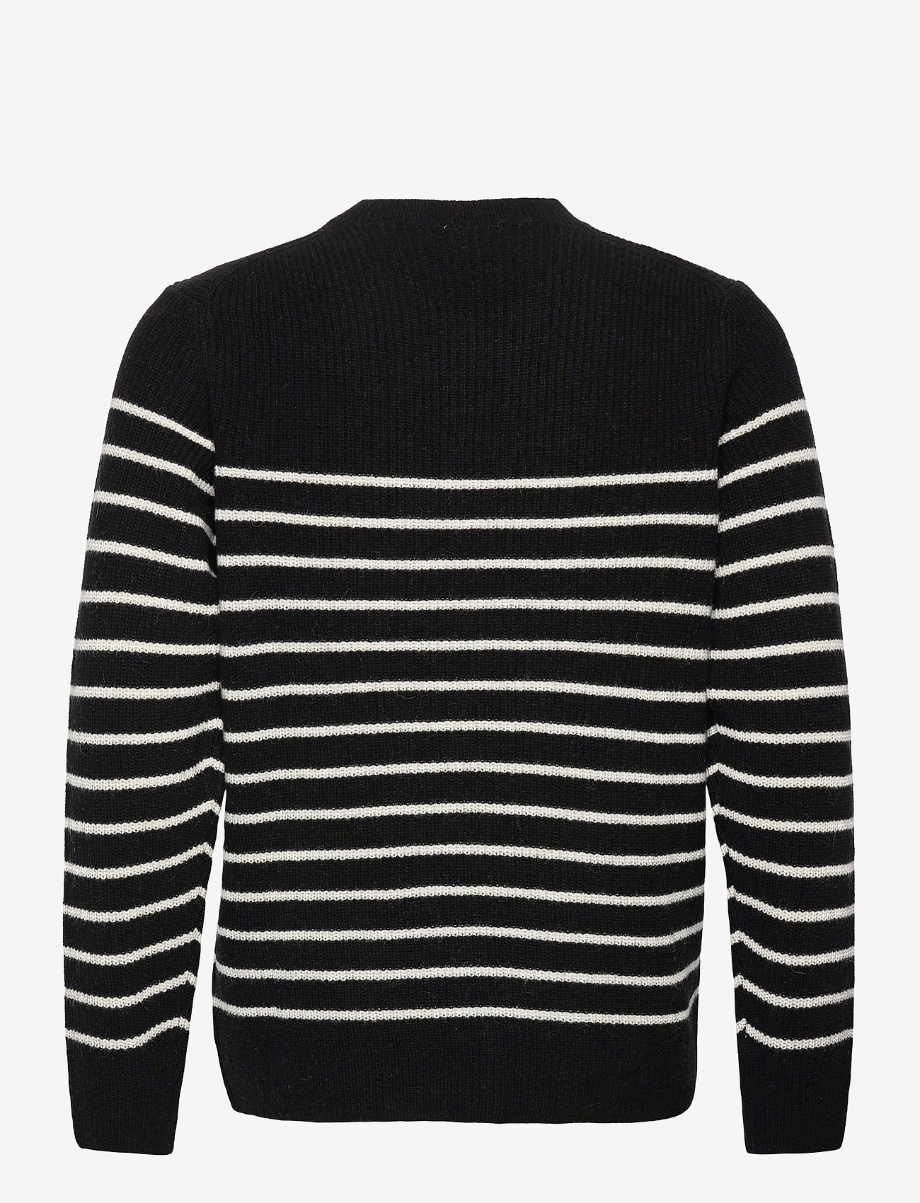 Wood Wood - Louis jumper - black stripes - 1