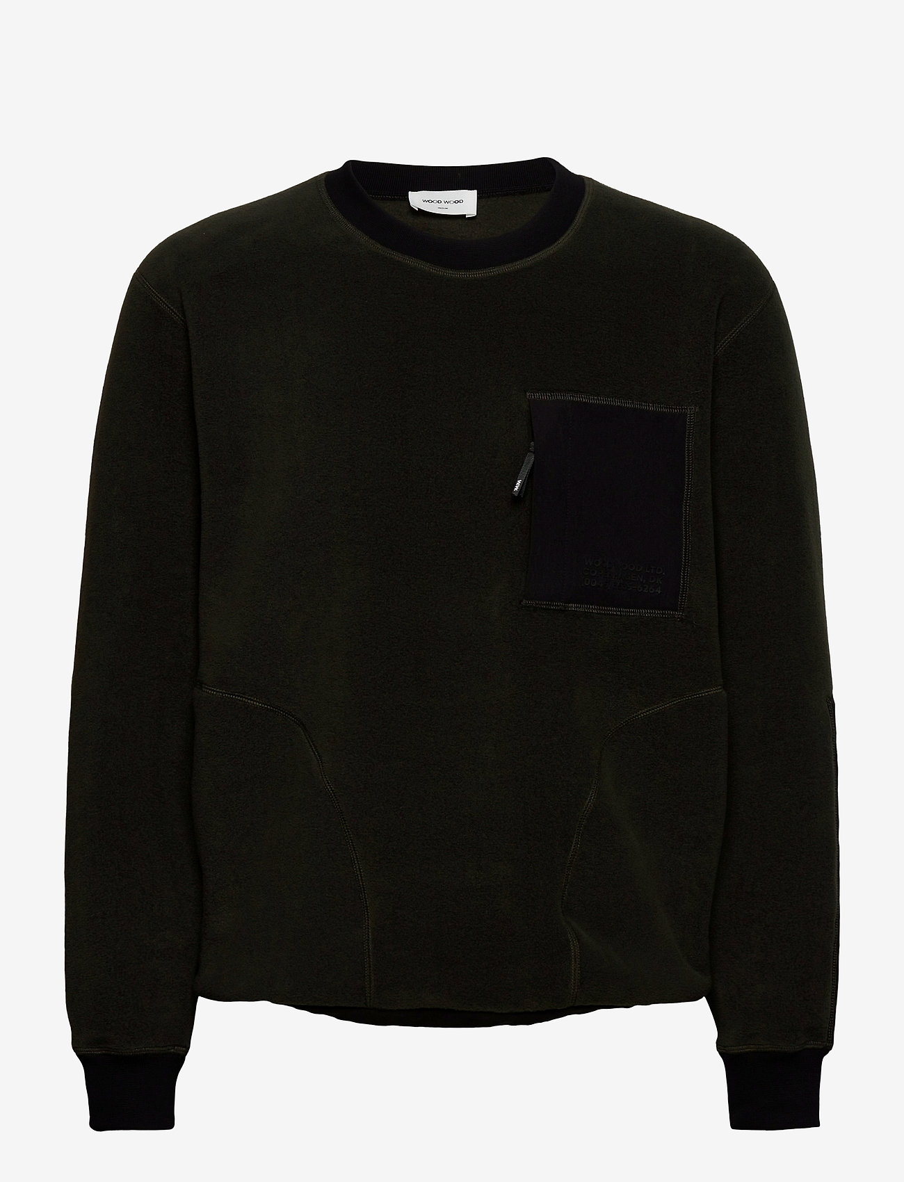 Wood Wood - Gorm sweater - dark green - 2