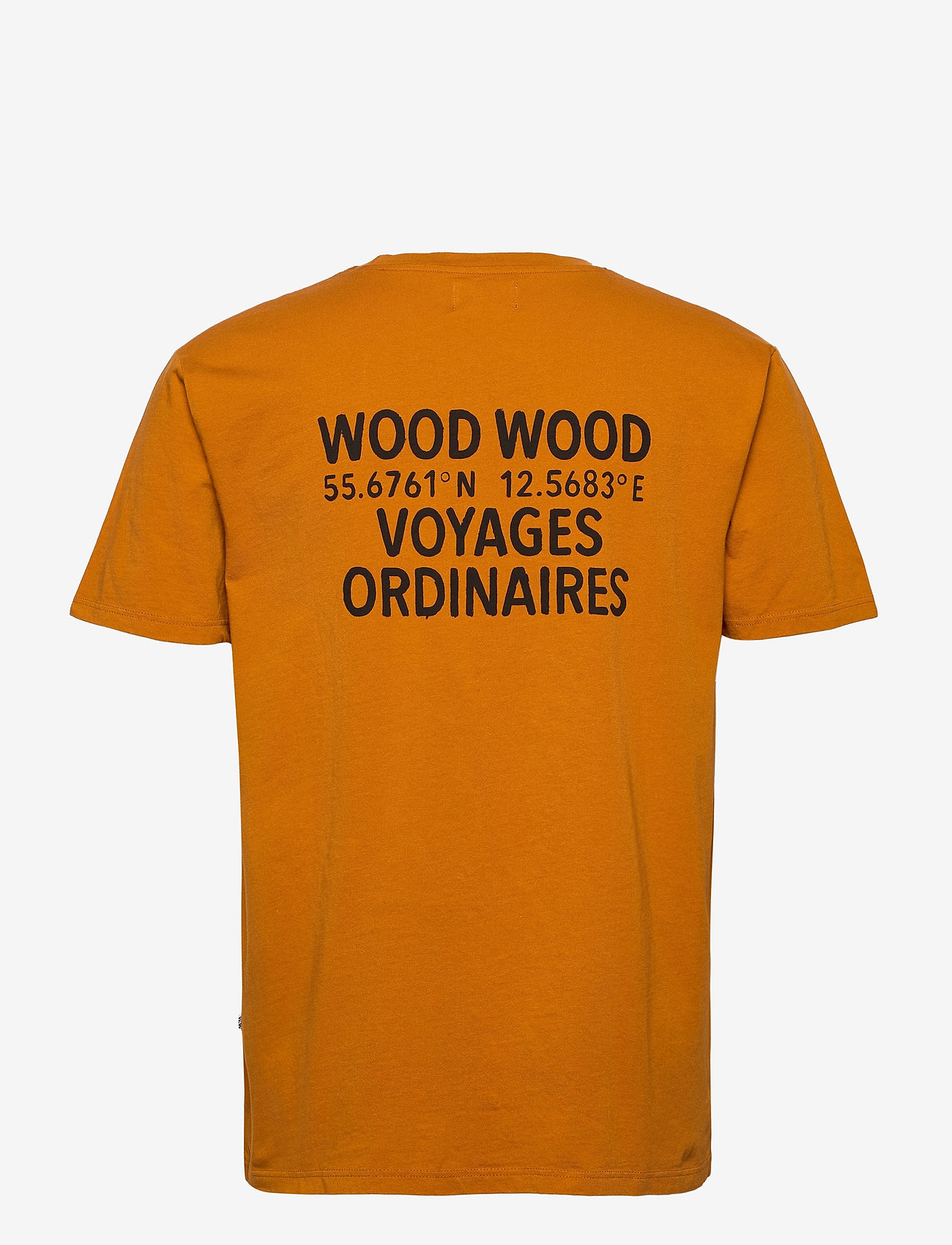 Wood Wood - Voyages T-shirt - orange - 1