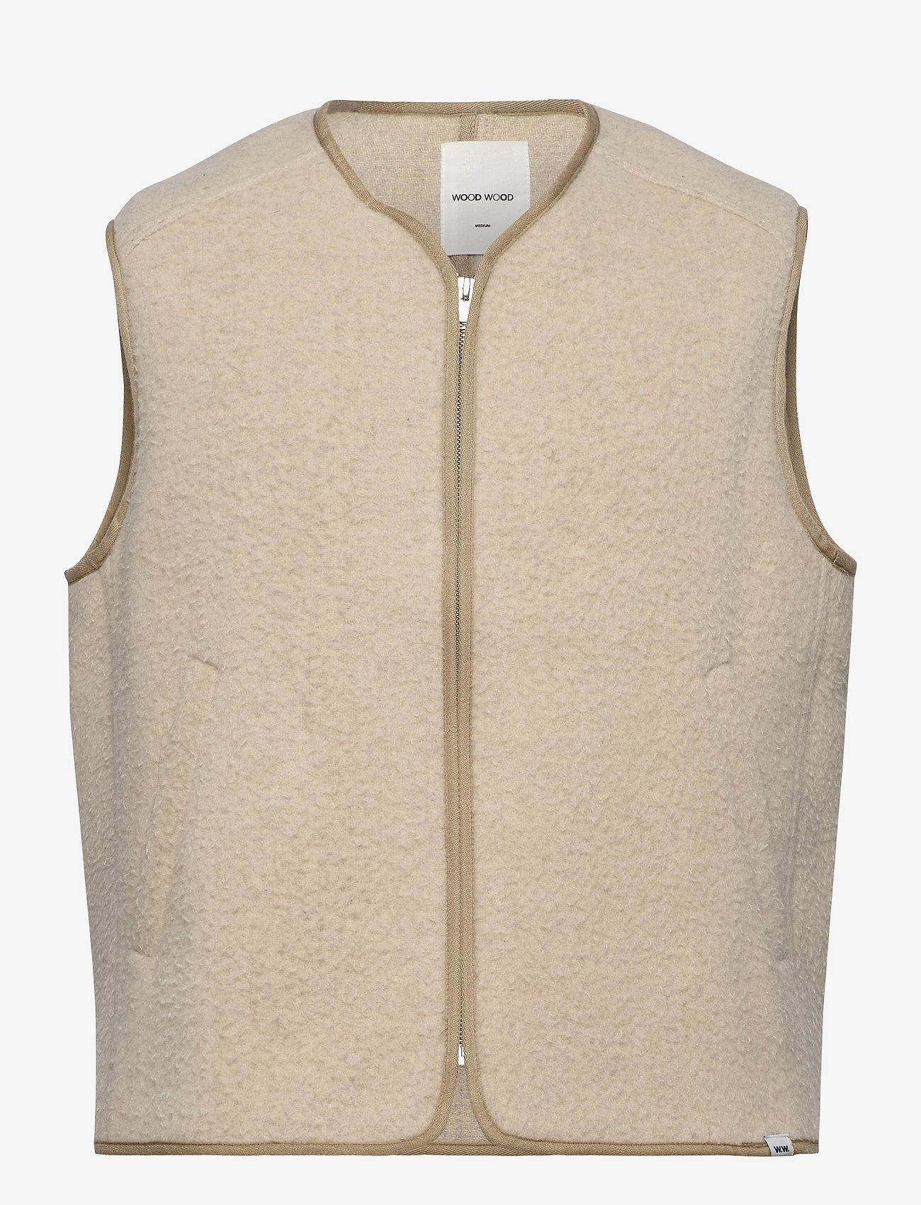 Wood Wood - Victor vest - light beige - 0