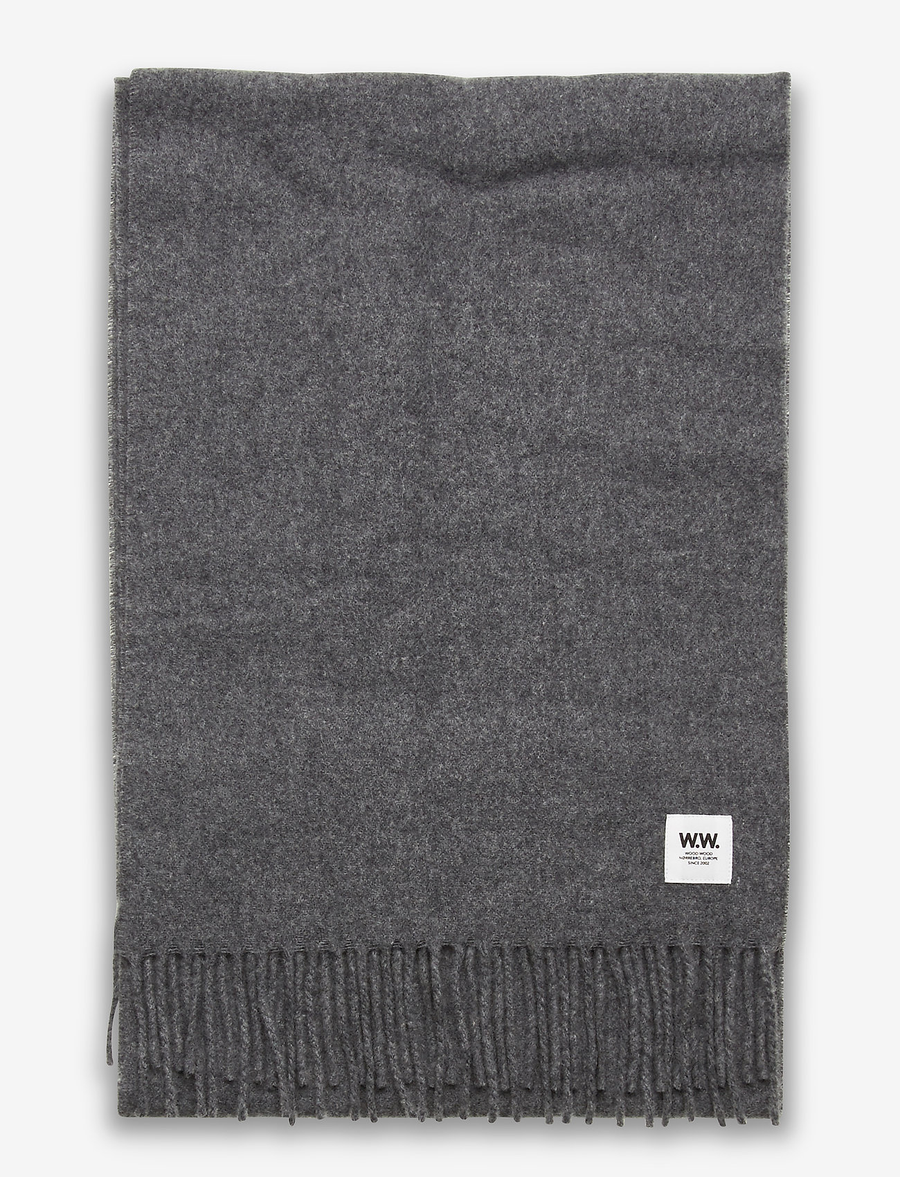 Wood Wood - Karlo scarf - grey melange - 2