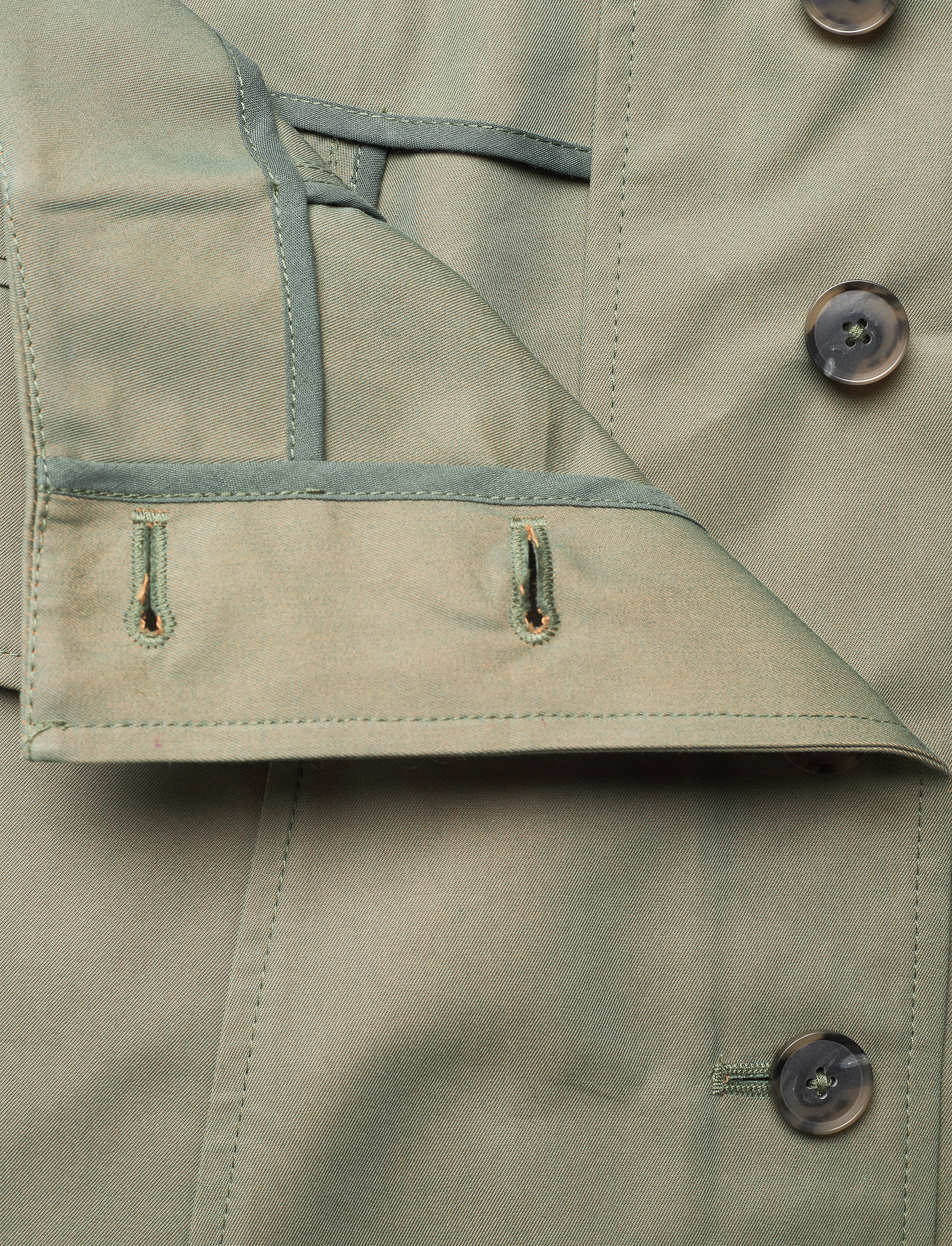 Wood Wood - Lotte iridescent twill skirt - olive - 3