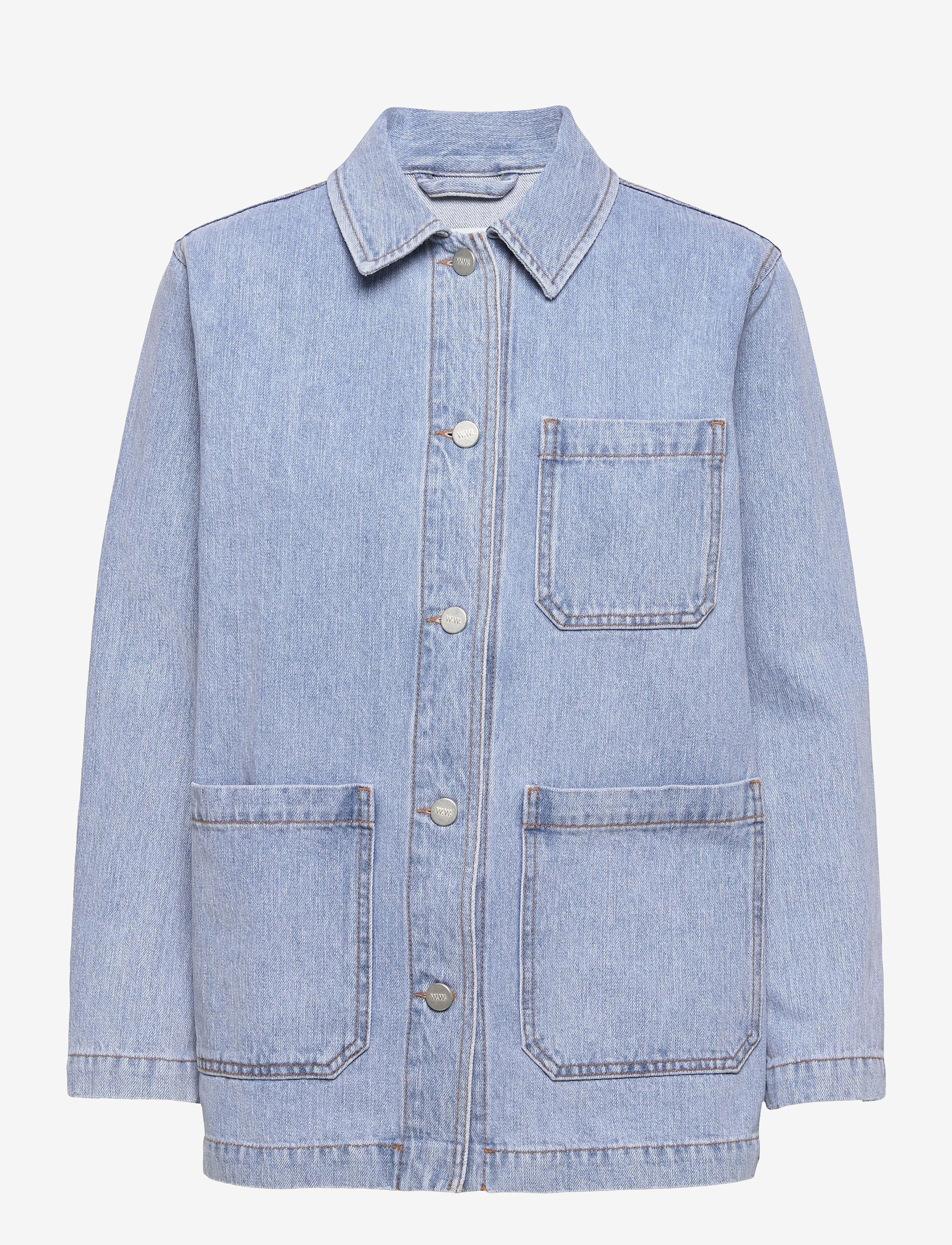 Wood Wood - Mary-Ann denim jacket - heavy vintage wash - 0