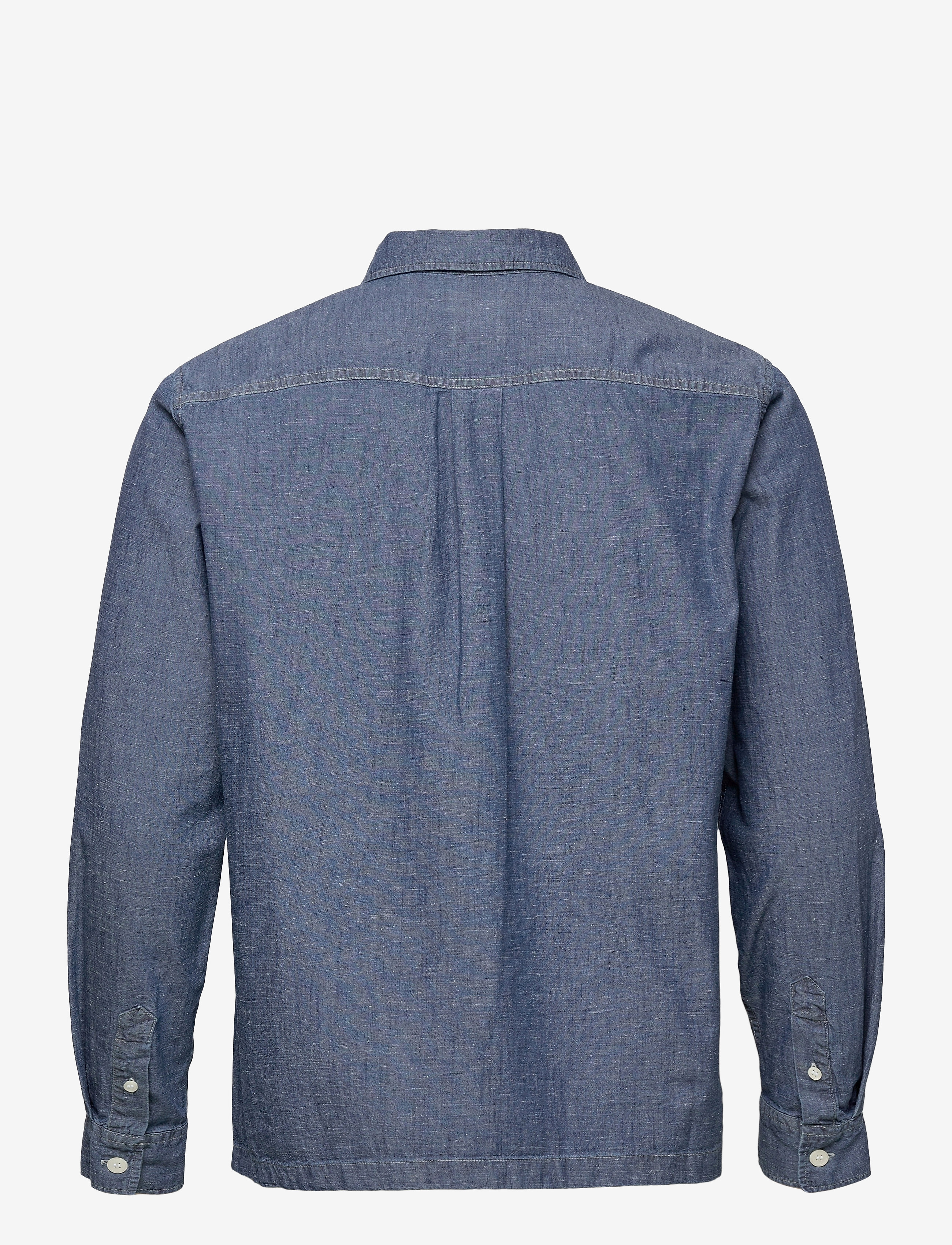 Wood Wood - Albert chambray shirt - blue - 1