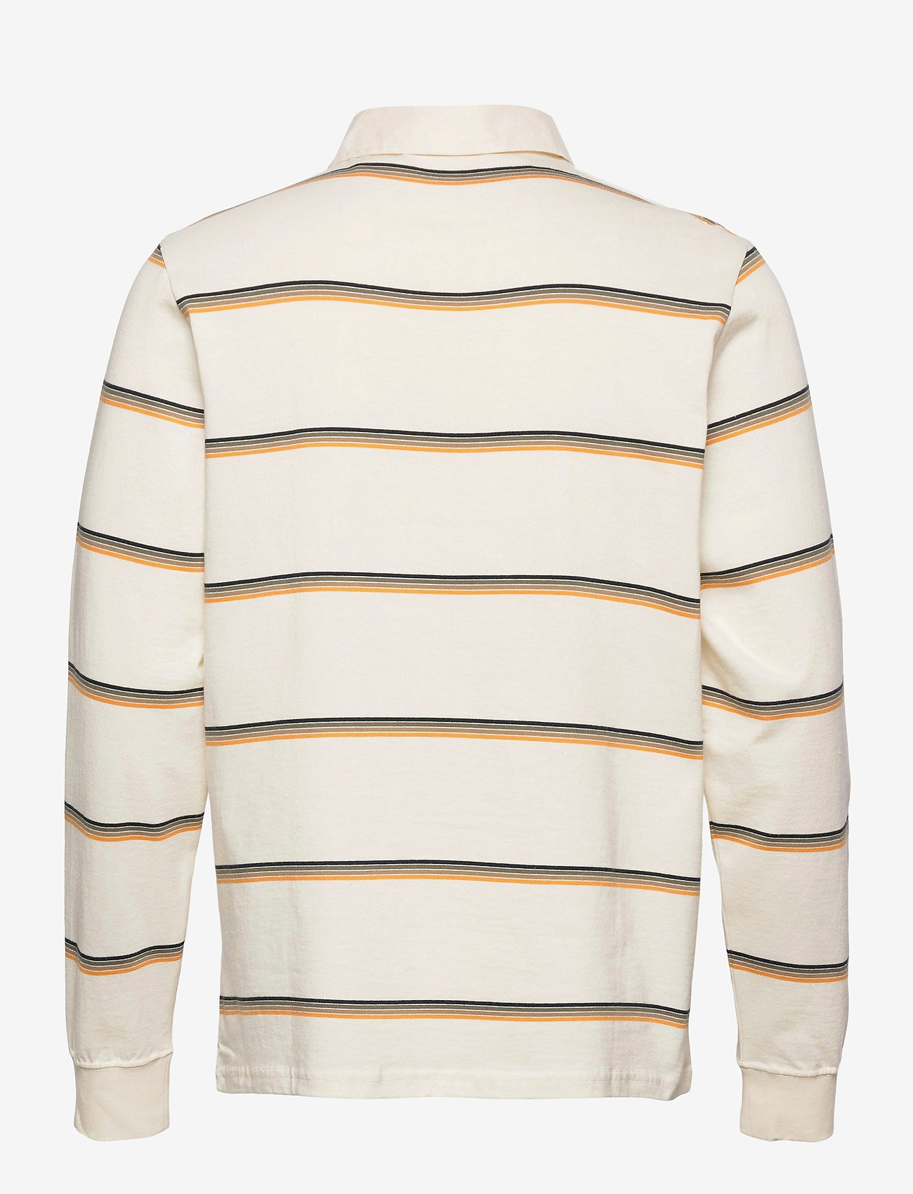 Wood Wood - Beck polo long sleeve - off-white stripes - 1
