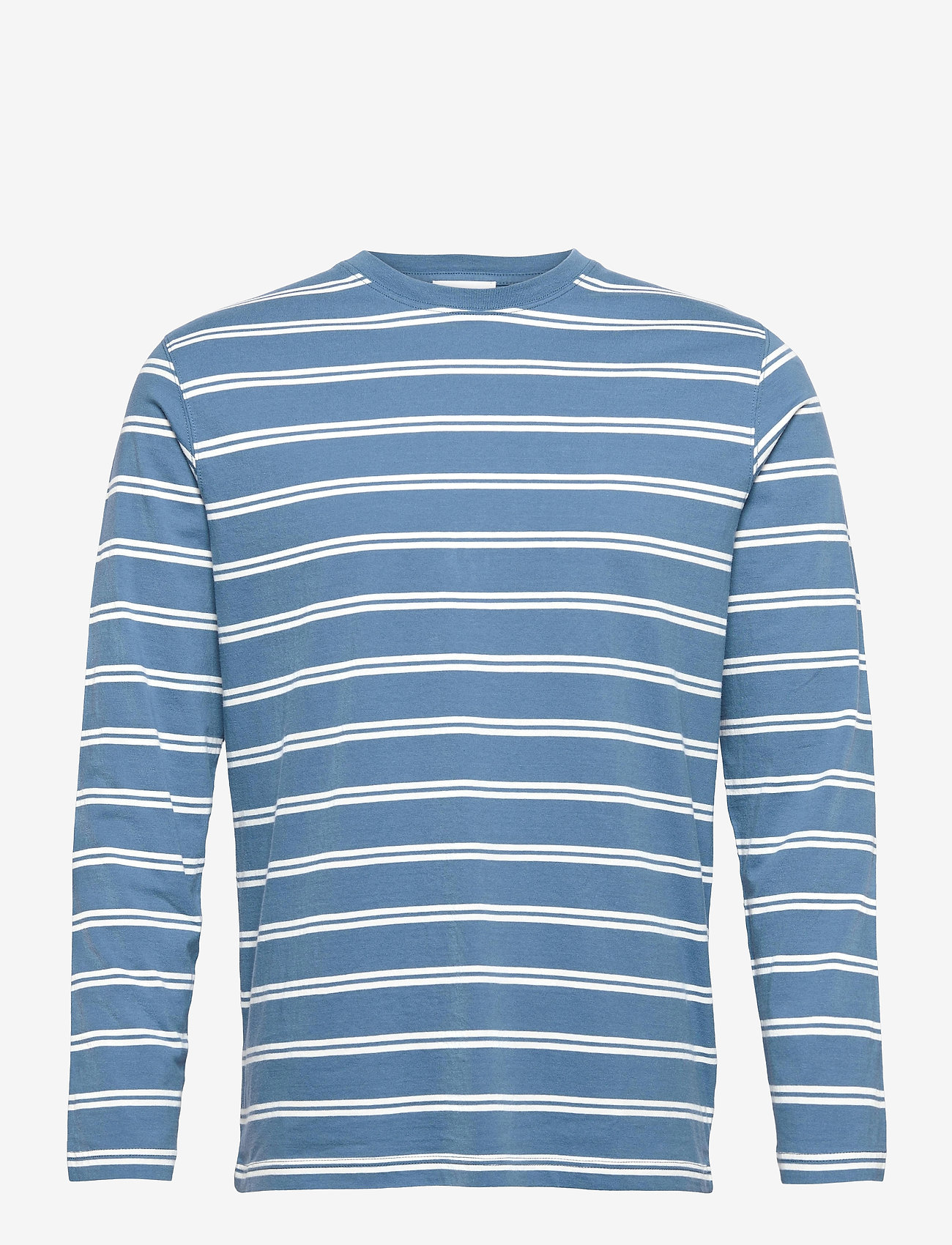 Wood Wood - Peter stripe long sleeve - blue stripes - 0