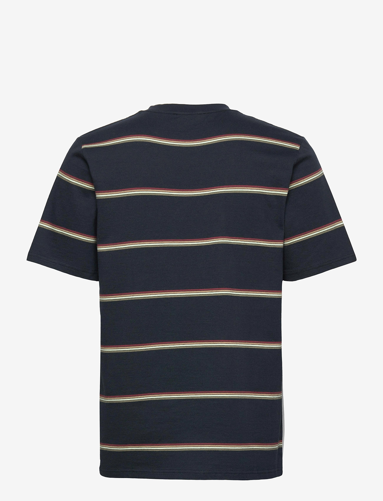 Wood Wood - Bobby stripe T-shirt - navy stripes - 1