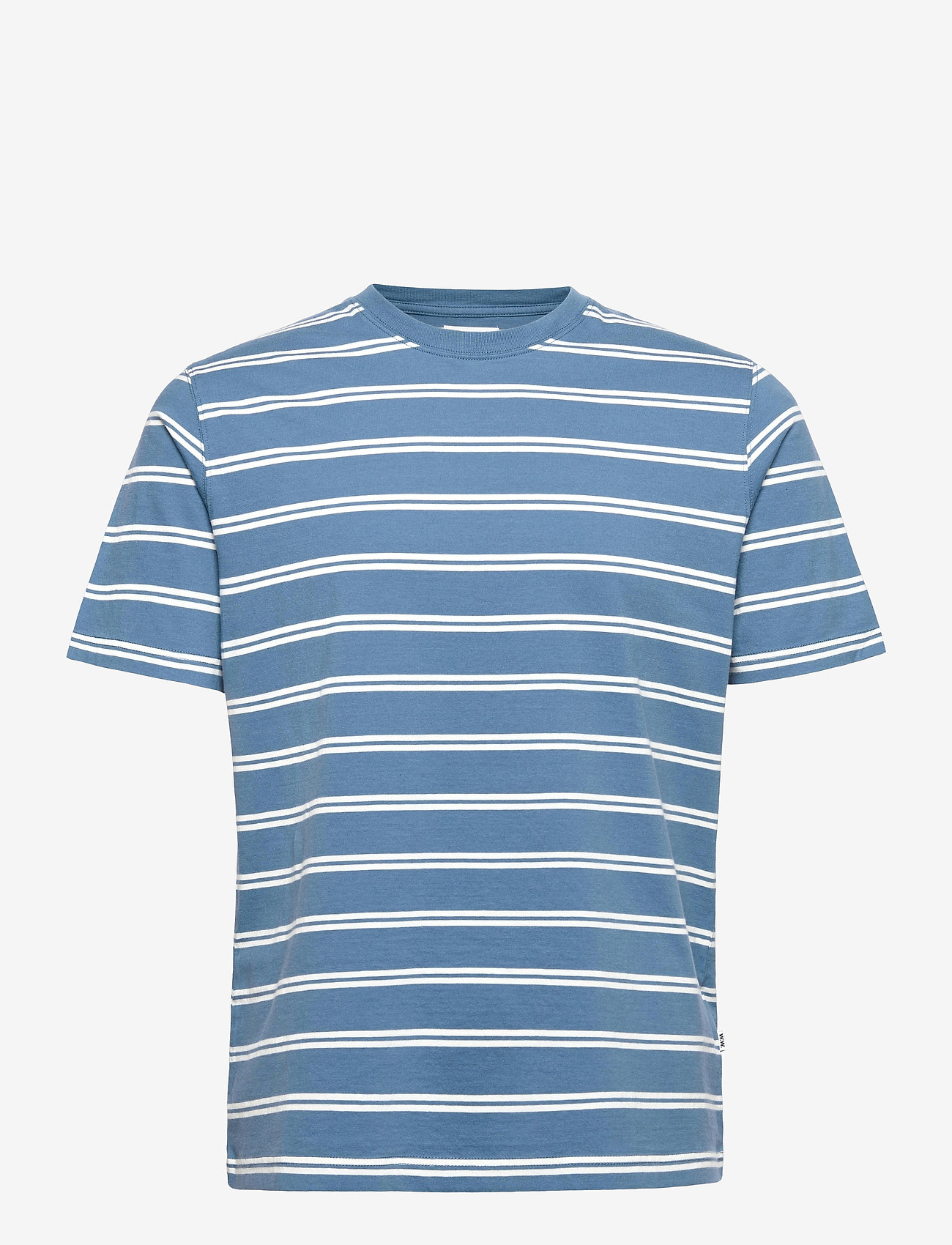 Wood Wood - Sami stripe T-shirt - blue stripes - 0