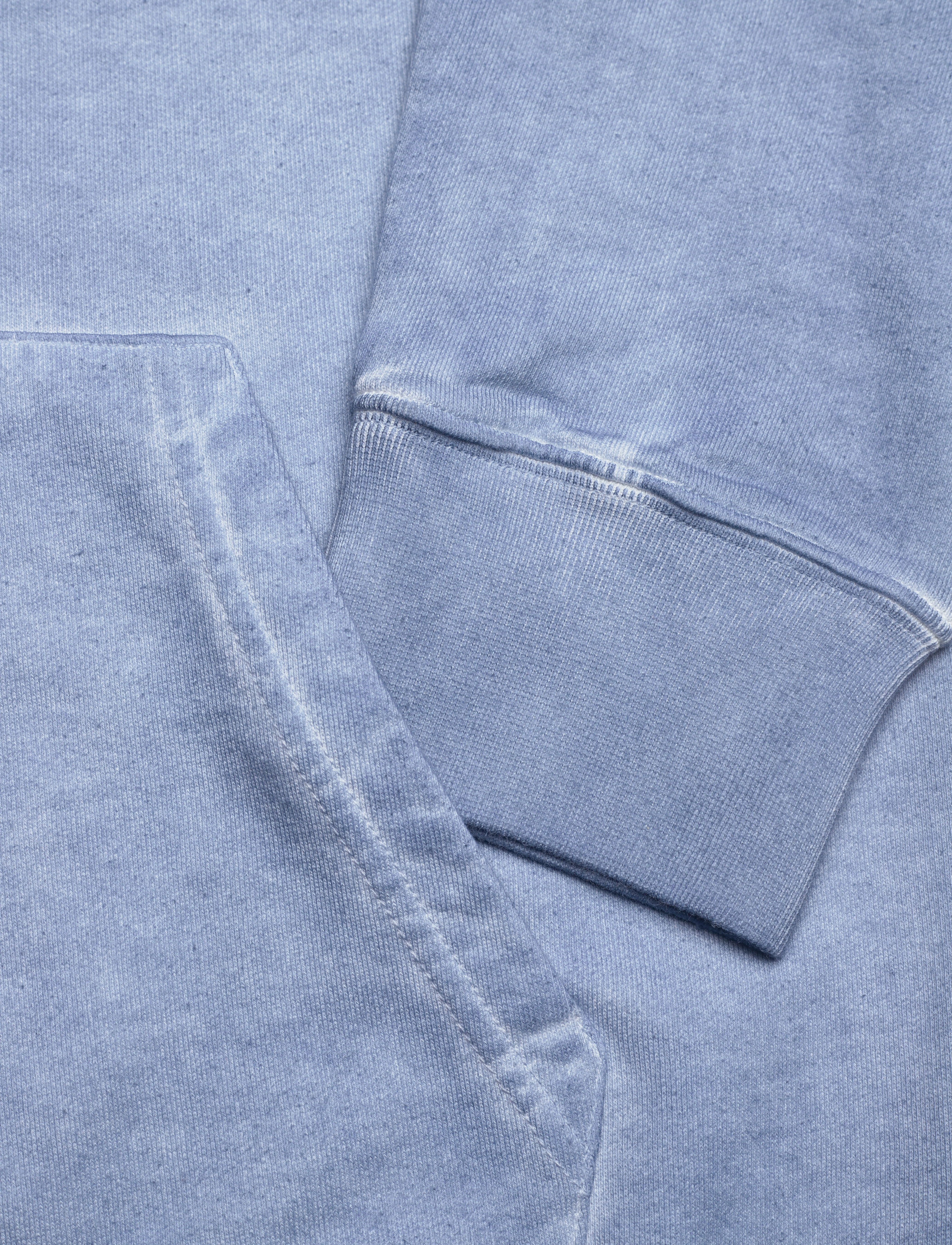Wood Wood - Eddie Acid hoodie - blue steel - 3