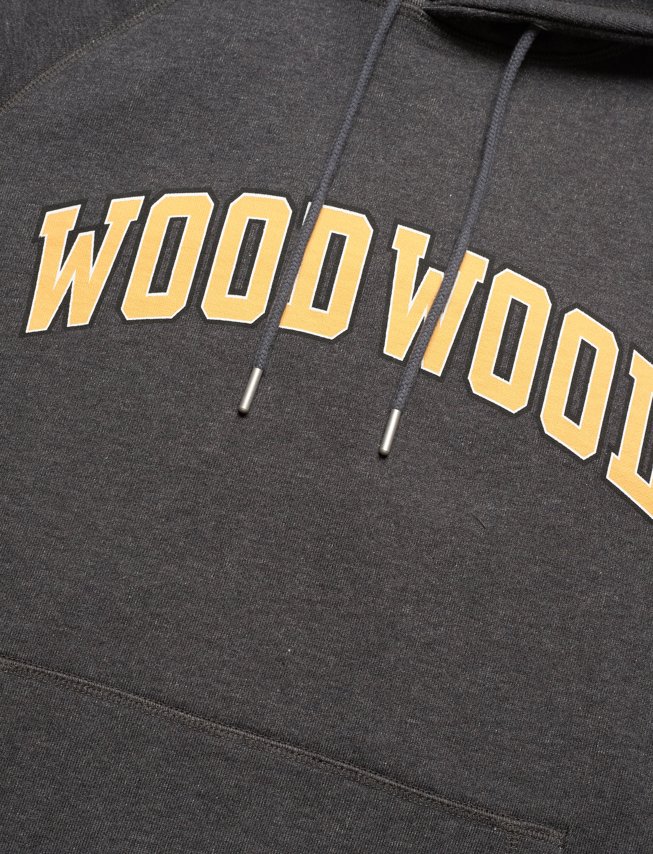 Wood Wood - Fred IVY  hoodie - dark grey melange - 2
