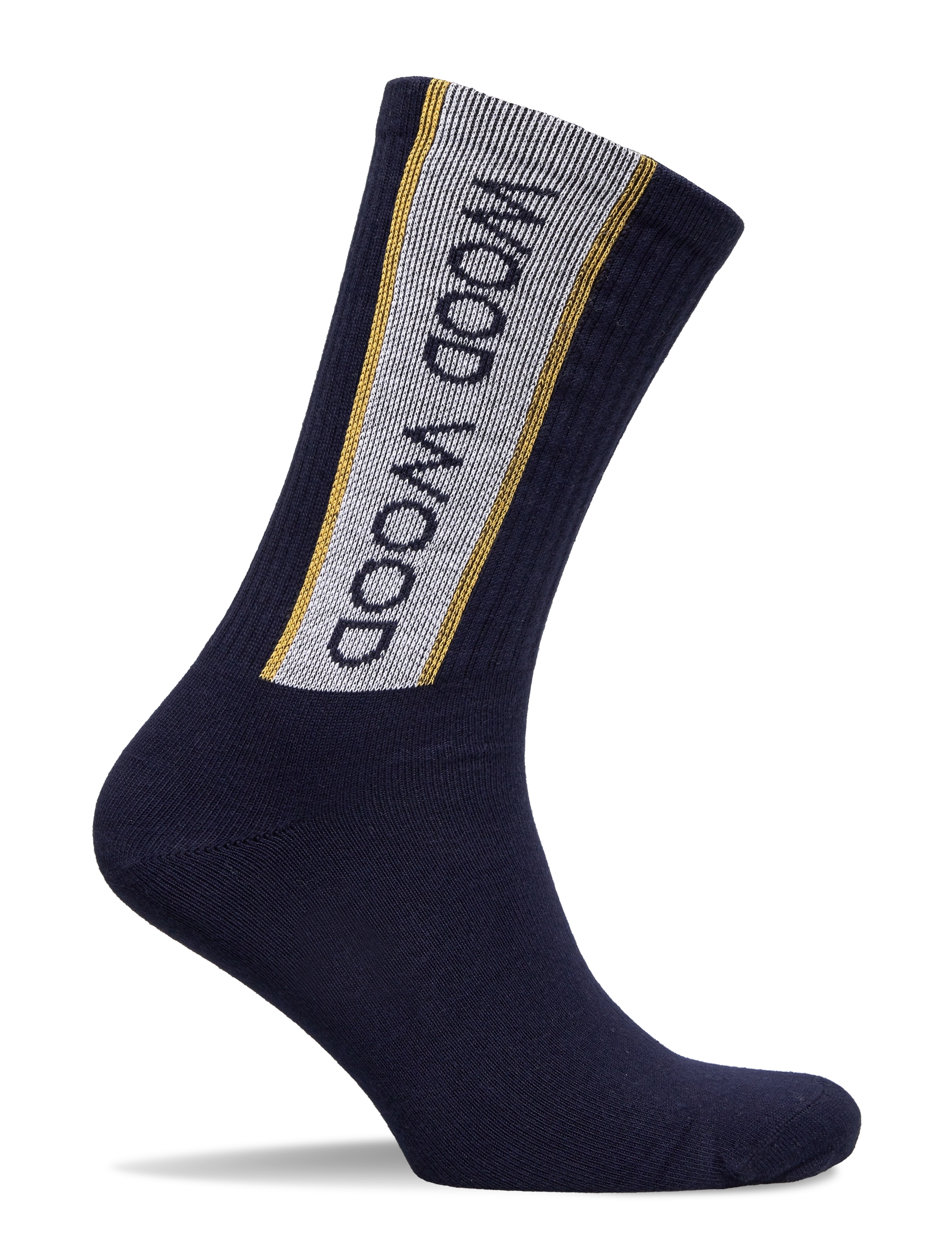 Wood Wood - Conor logo sport socks - navy - 1