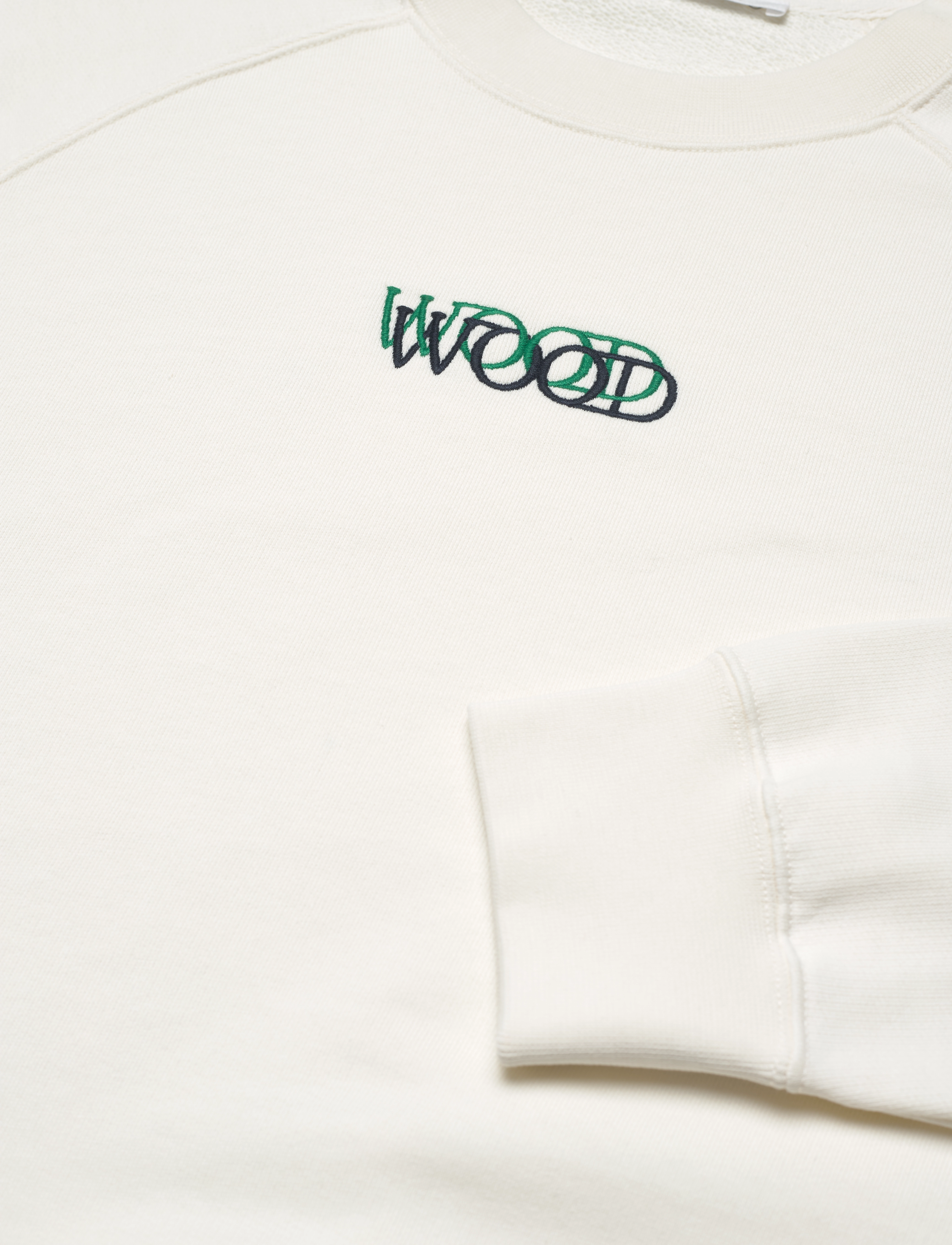 Wood Wood - Hope logo sweatshirt - off-white - 2