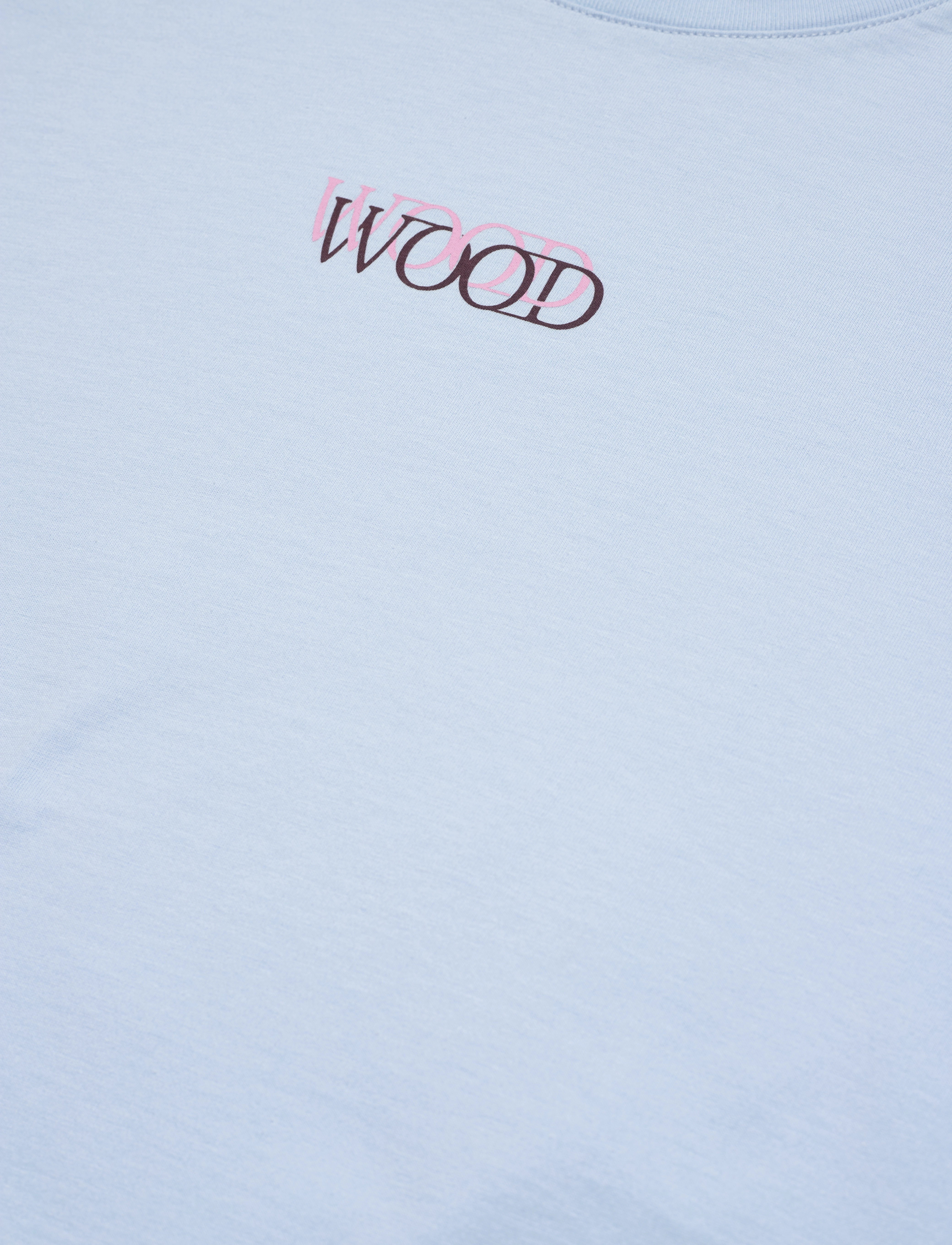 Wood Wood - Alma logo T-shirt - sky blue - 2