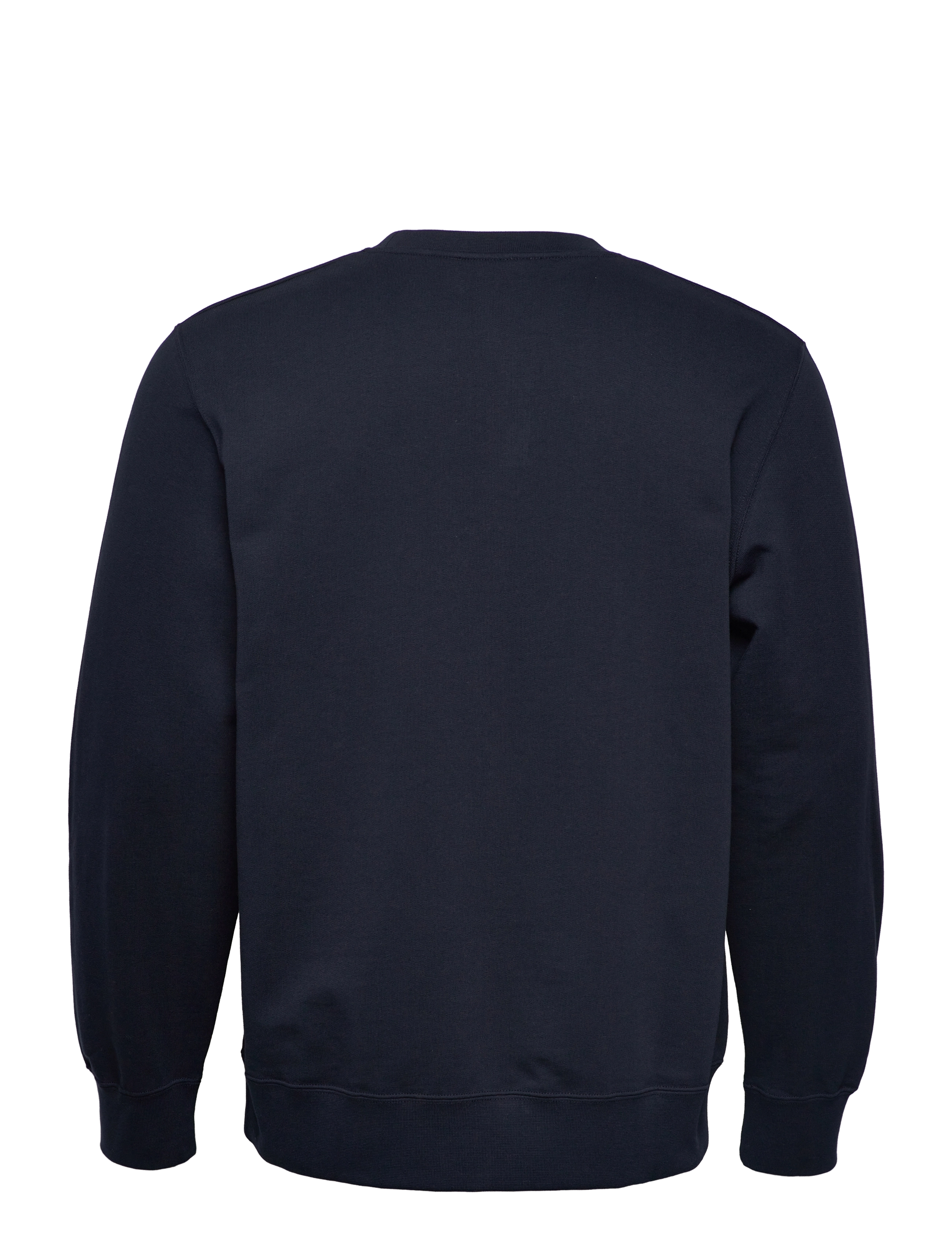 Wood Wood - Hugh logo sweatshirt - navy - 1