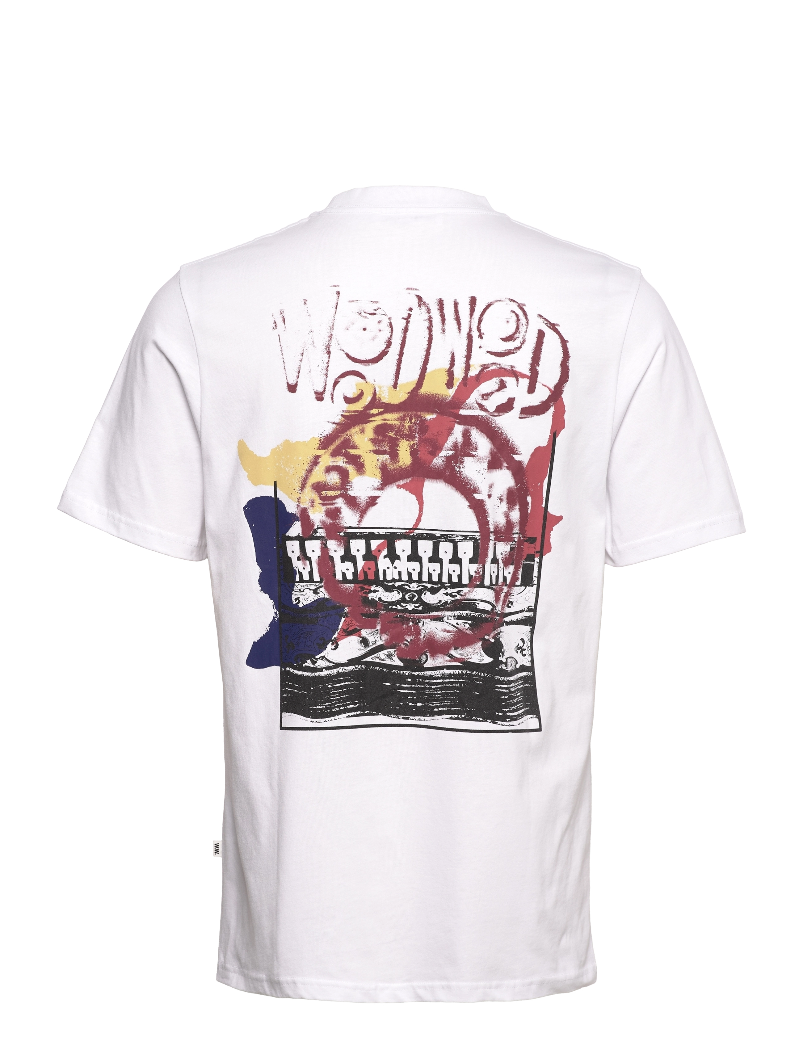 Wood Wood - Bobby eye graphic T-shirt - white - 2