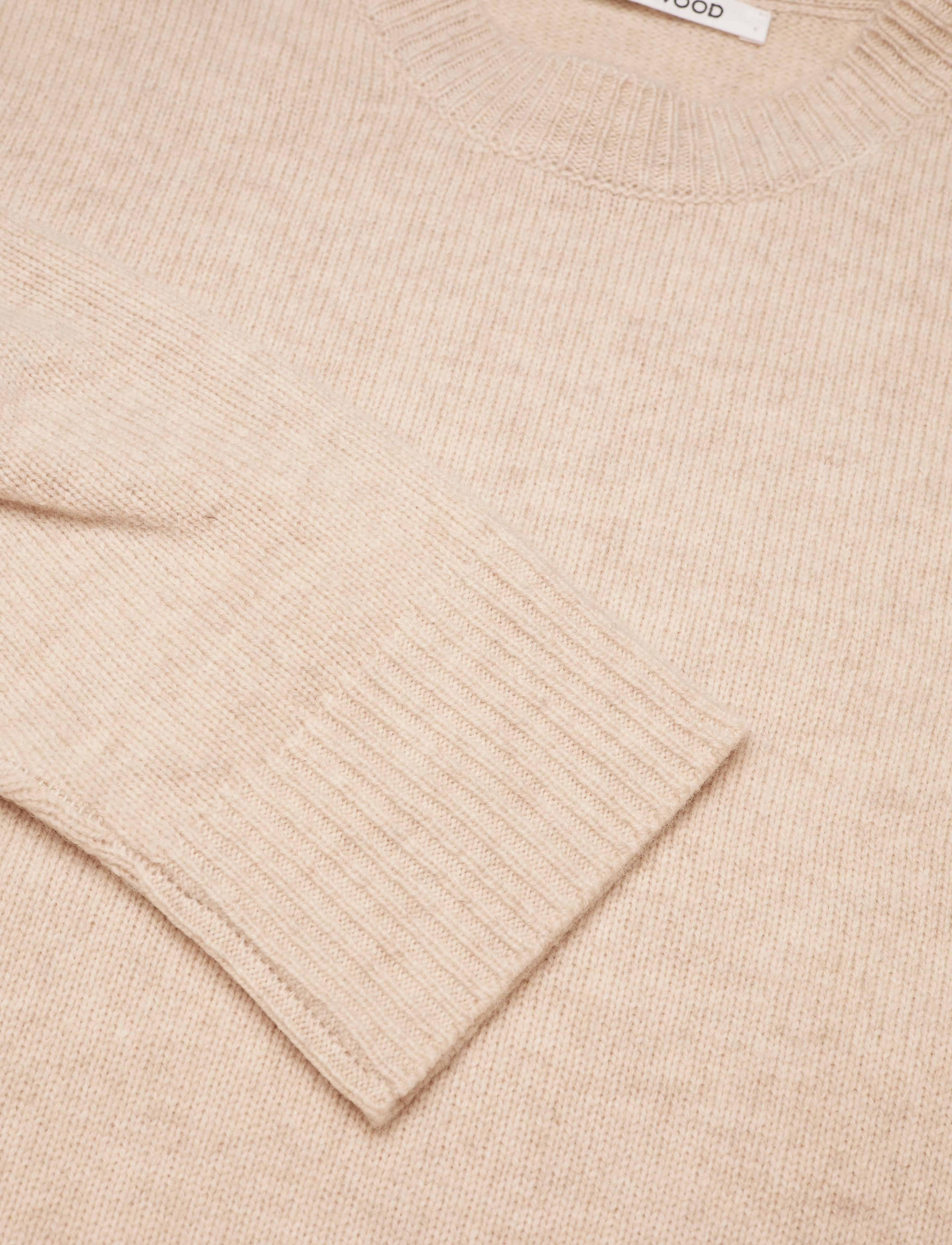 Wood Wood - Frances fine wool jumper - oatmeal - 2