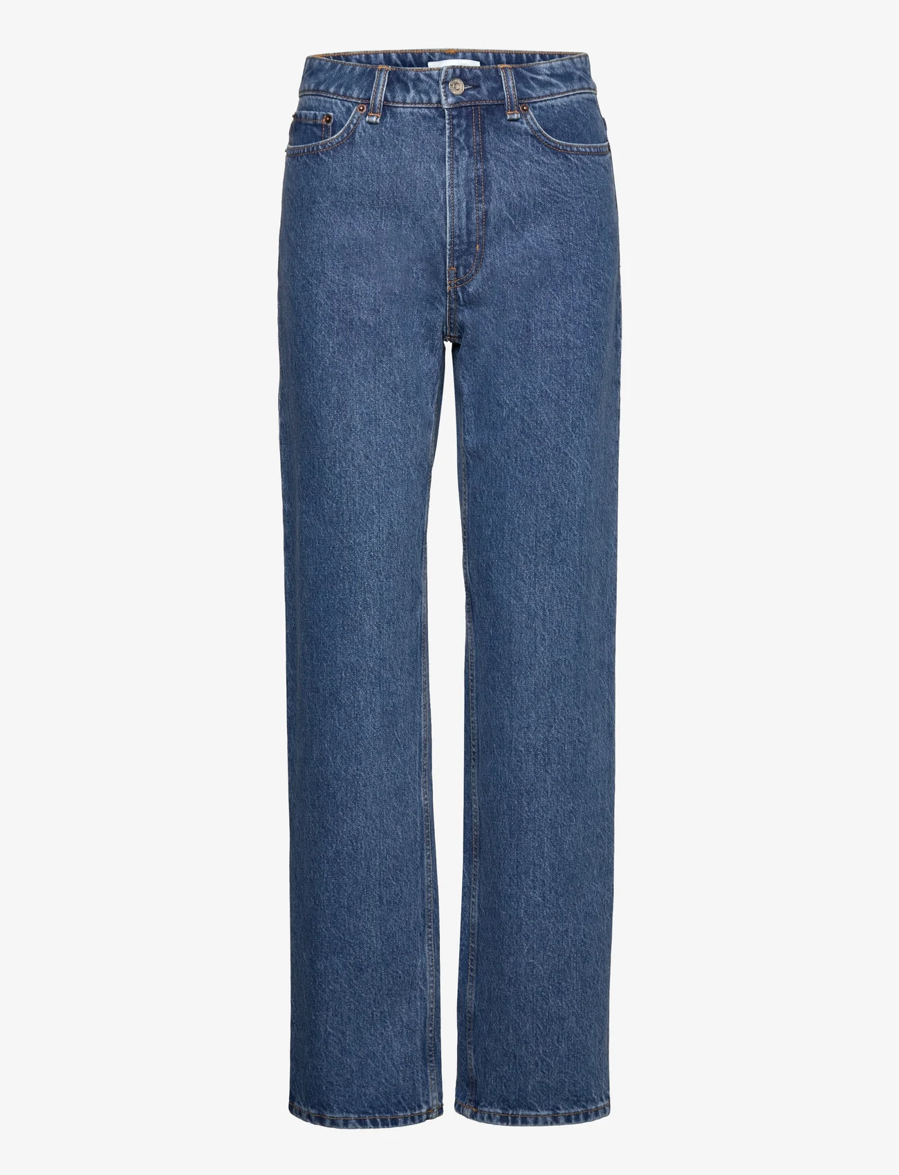 Wood Wood - Ilo rigid denim - straight jeans - medium rinse - 0