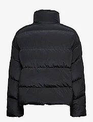 Wood Wood - Gemma tech stripe down jacket - winter jackets - black - 1