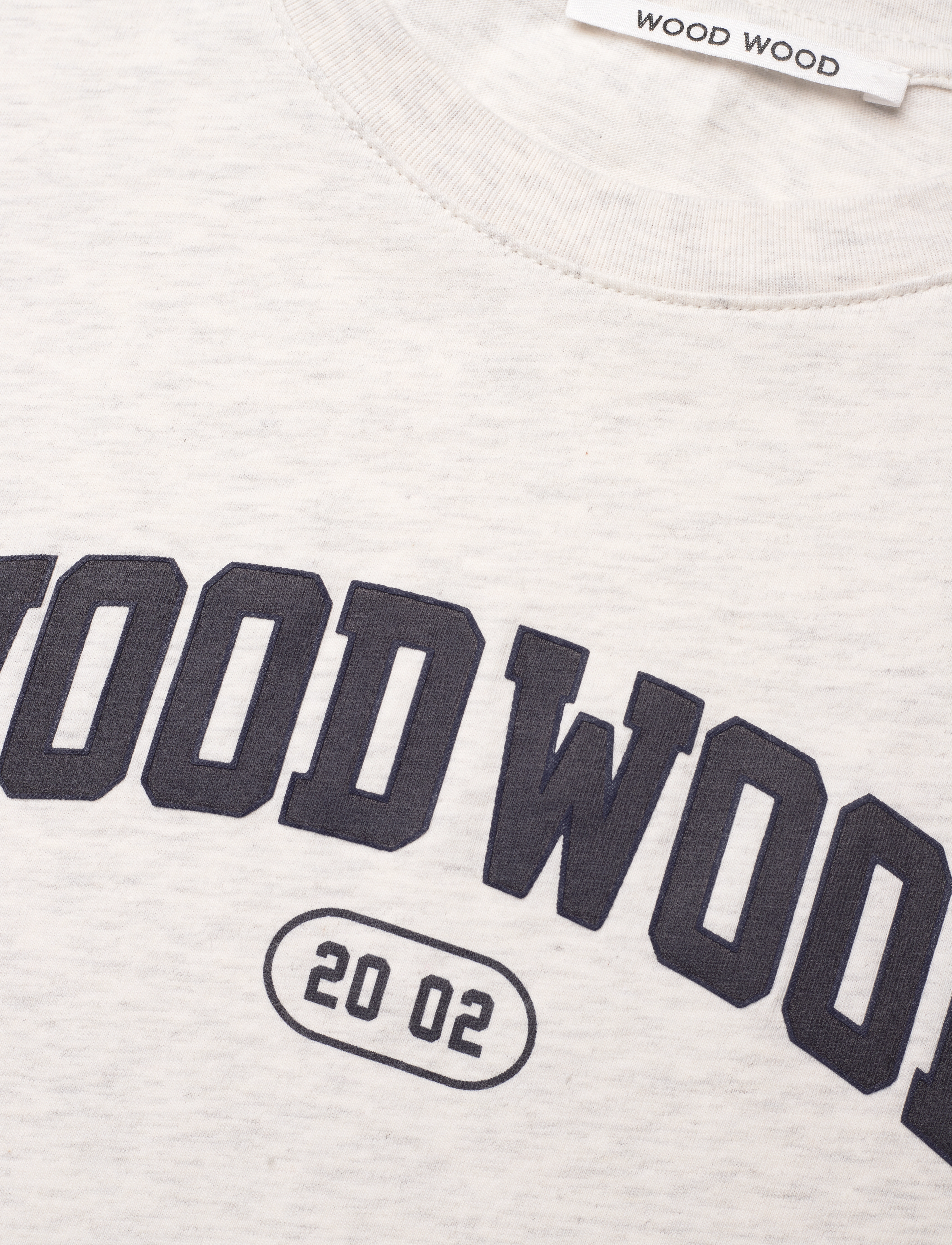 Wood Wood - Alma IVY T-shirt - snow marl - 3