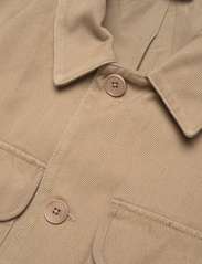 Wood Wood - Bosco herringbone twill jacket - frühlingsjacken - taupe - 2