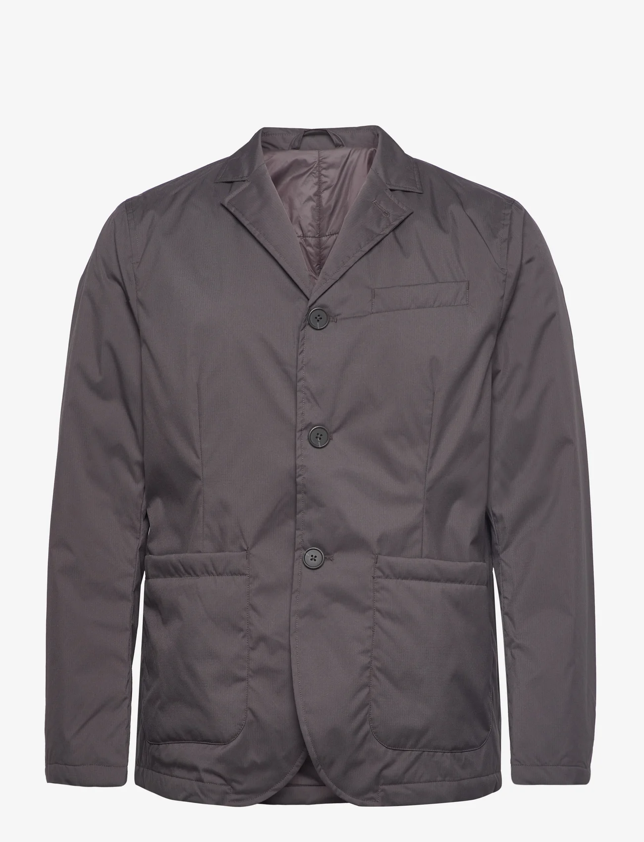 Wood Wood - Taro eco tech blazer - spring jackets - charcoal - 0