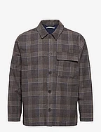 Clive wool shirt - TAUPE