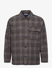 Wood Wood - Clive wool shirt - mehed - taupe - 0