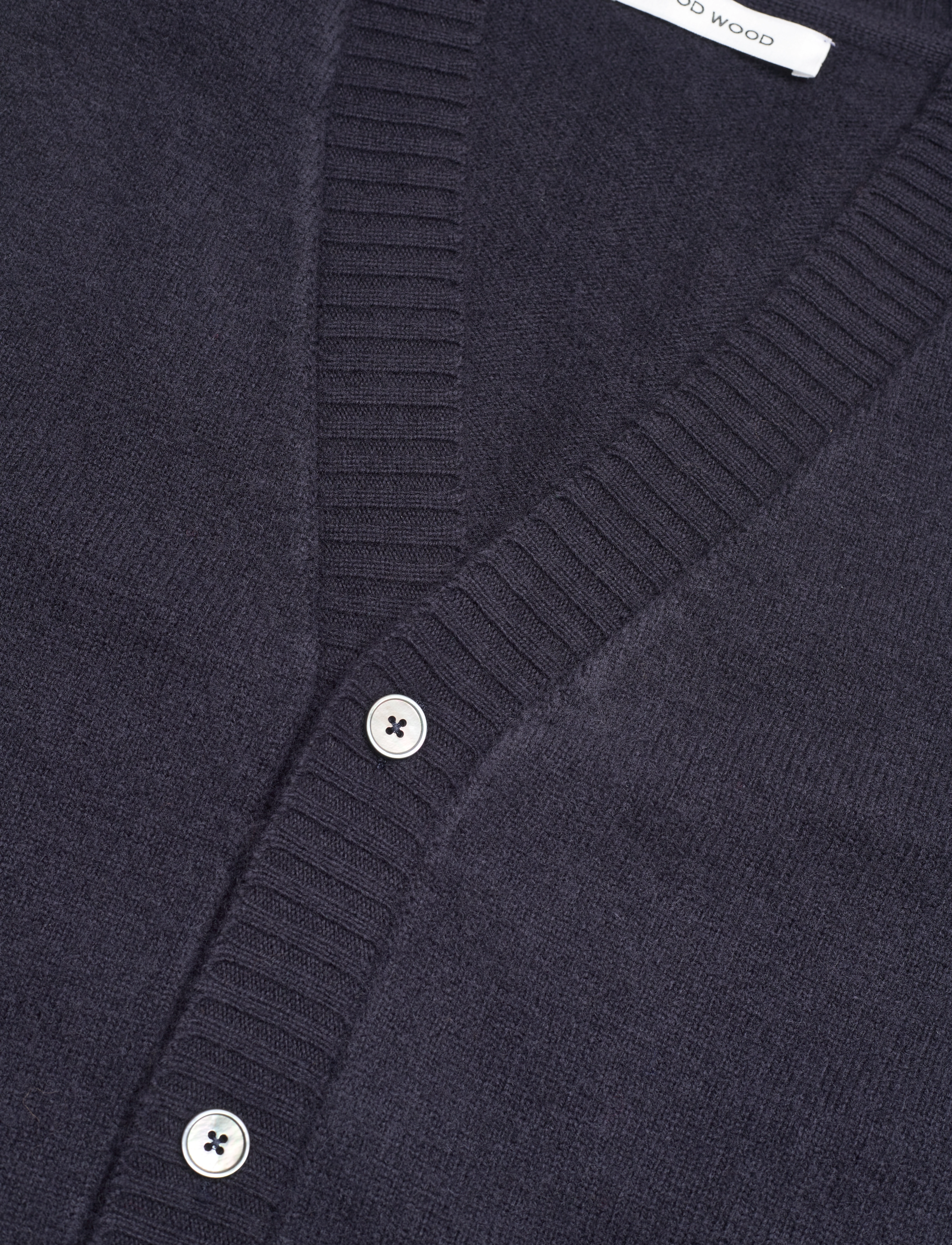 Wood Wood - Harry lambswool vest - navy - 2