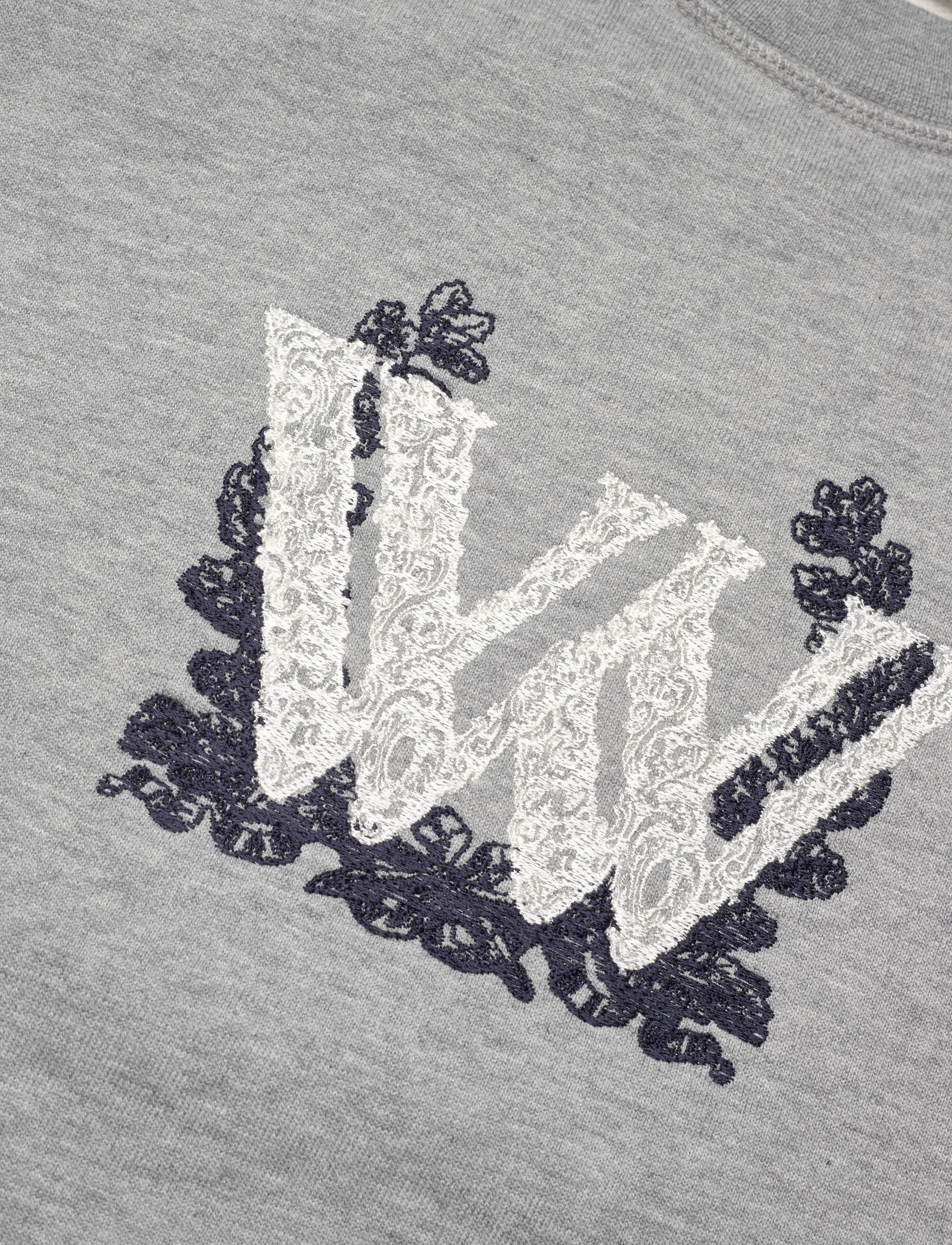 Wood Wood - Hester Ornate sweatshirt - grey melange - 2