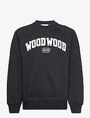 Wood Wood - Hester IVY sweatshirt - kapuutsiga dressipluusid - black - 0