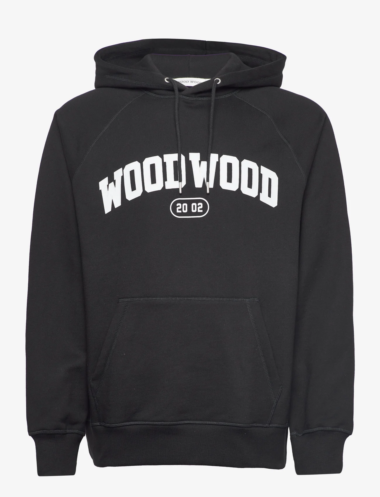 Wood Wood - Fred IVY hoodie - truien en hoodies - black - 0