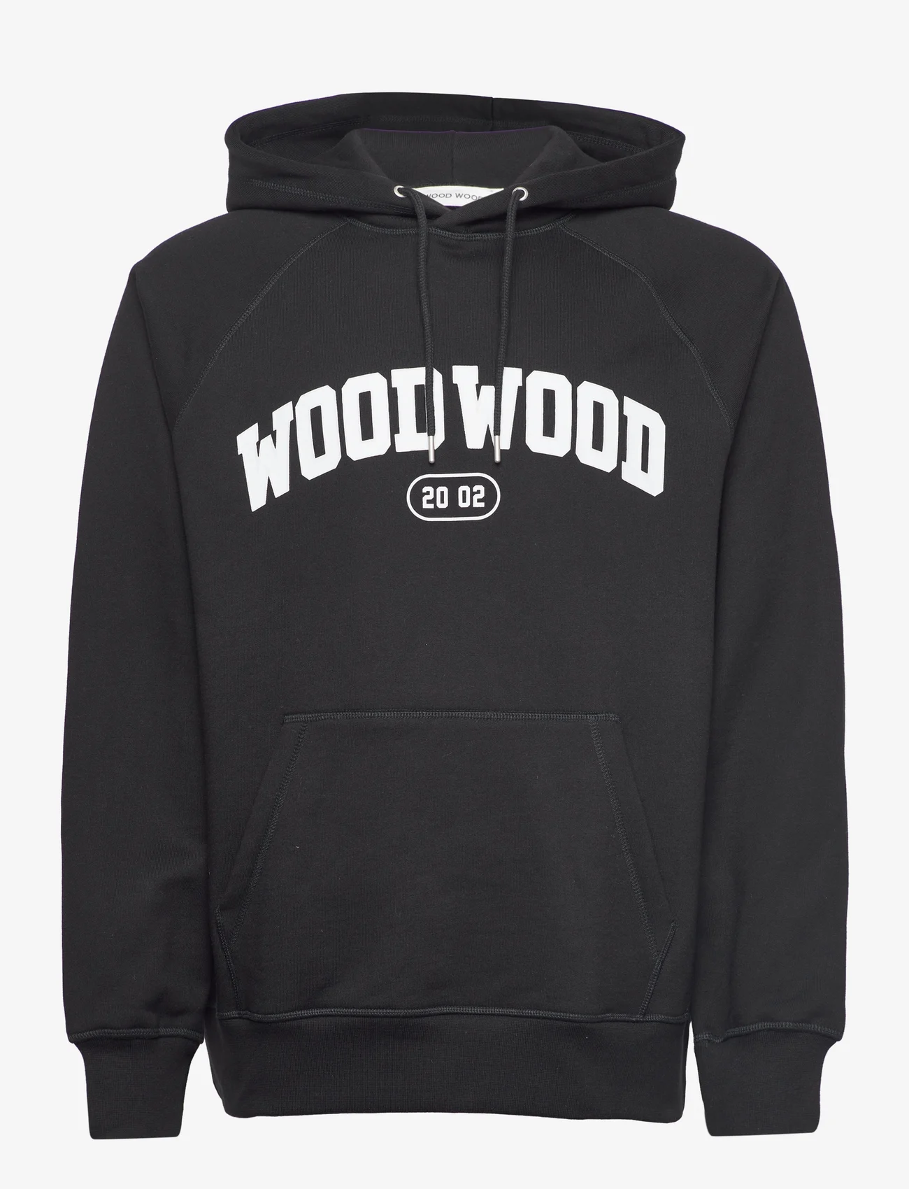 Wood Wood - Fred IVY hoodie - kapuutsiga dressipluusid - black - 0