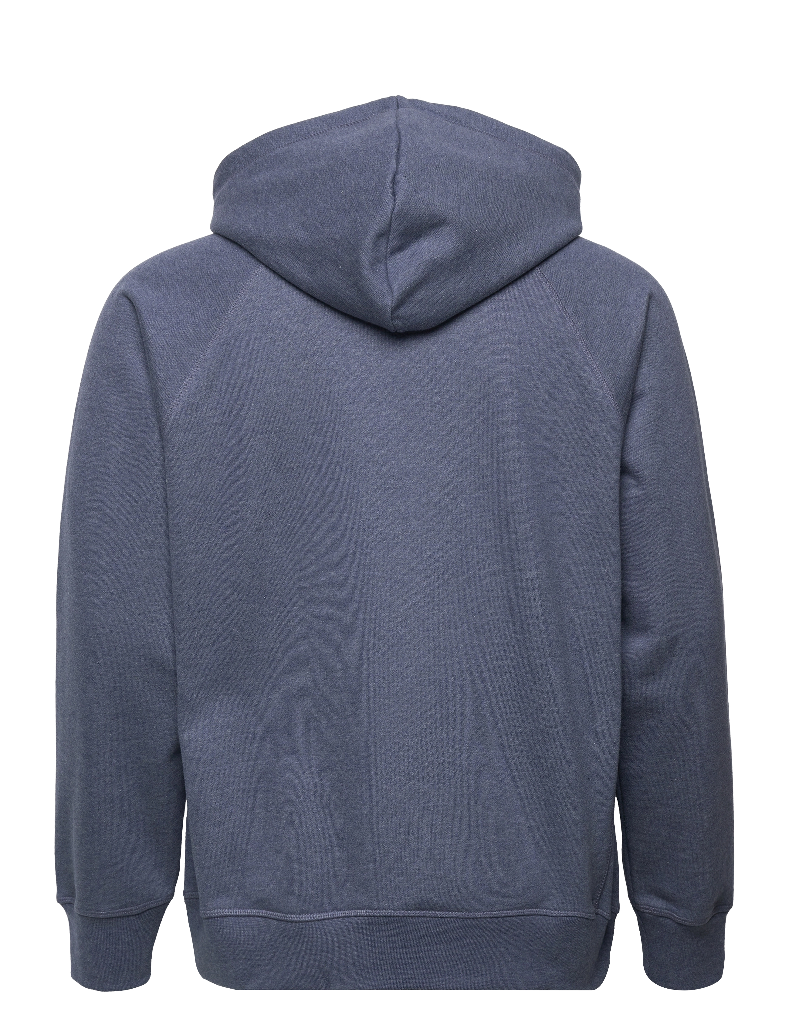 WOOD WOOD - Fred IVY hoodie - blue marl - 1