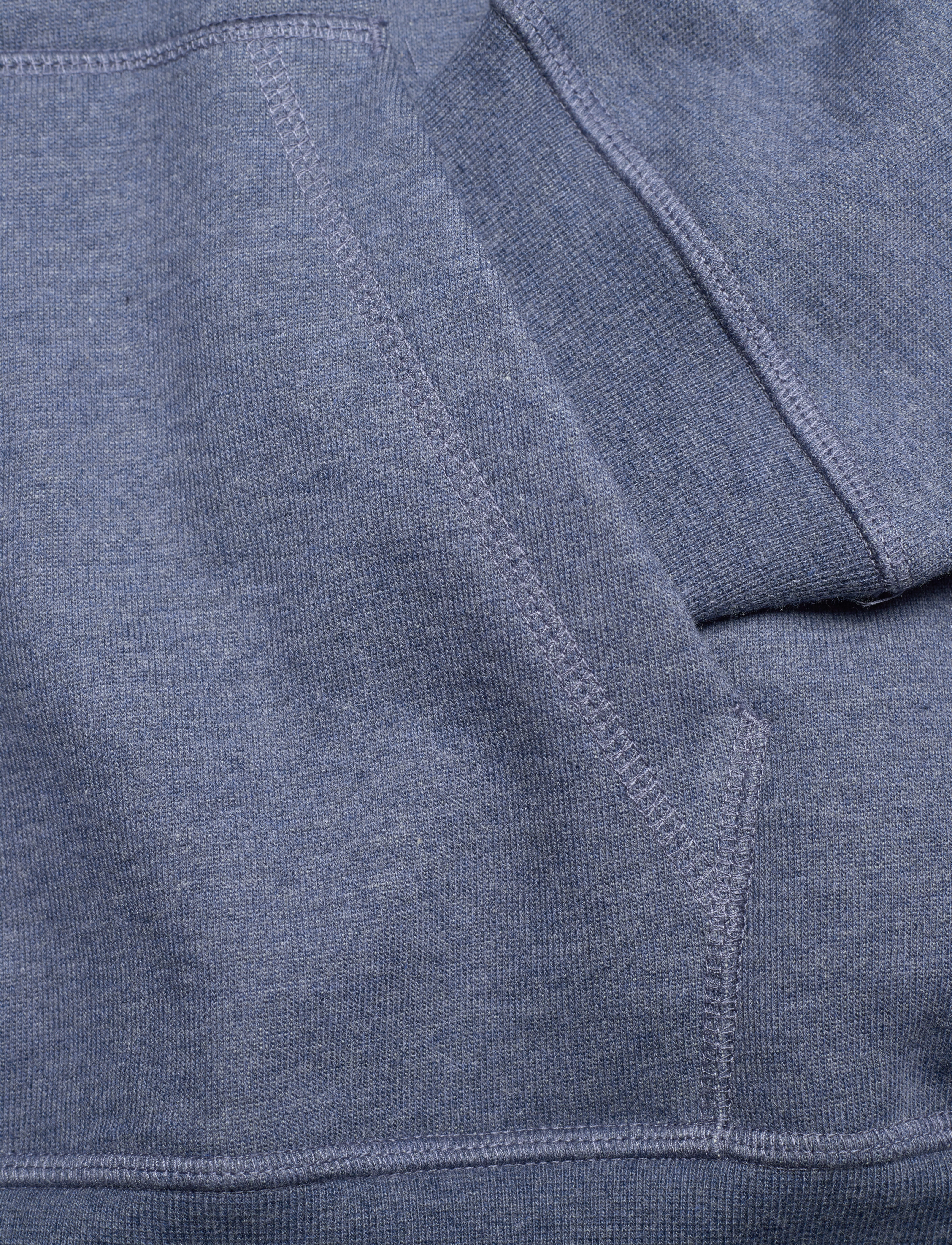 WOOD WOOD - Fred IVY hoodie - blue marl - 4