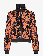 Wood Wood - Becky jacquard track top - damen - bright orange - 0