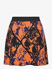 Wood Wood - Bailey jacquard skirt - kurze röcke - bright orange - 1