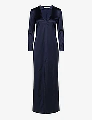 Wood Wood - Andromeda heavy satin dress - party wear at outlet prices - navy - 0