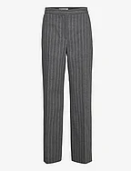 Willow wool trousers - CHARCOAL