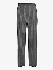 Wood Wood - Willow wool trousers - spodnie proste - charcoal - 0
