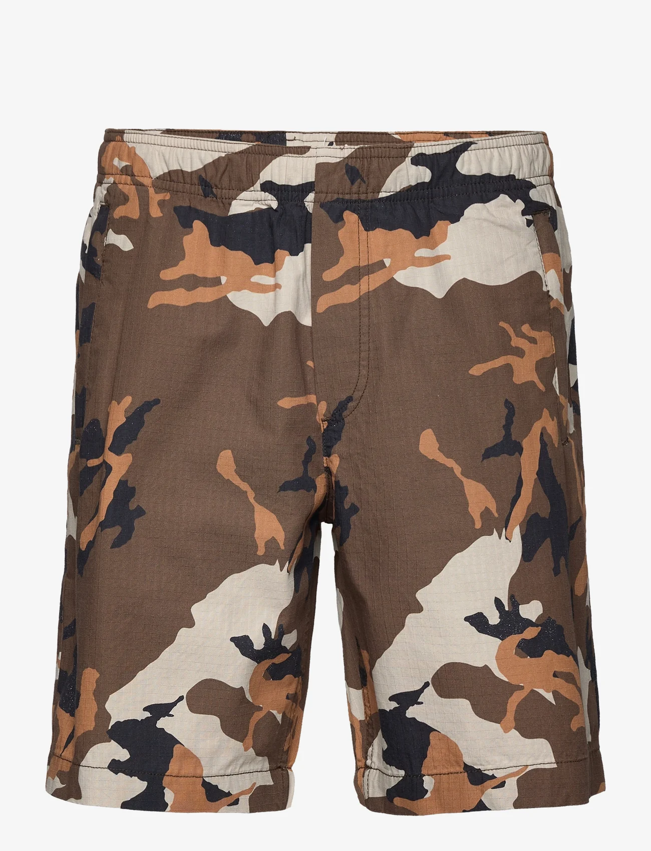 Wood Wood - Alfred crispy ripstop shorts - casual shorts - camo aop - 0
