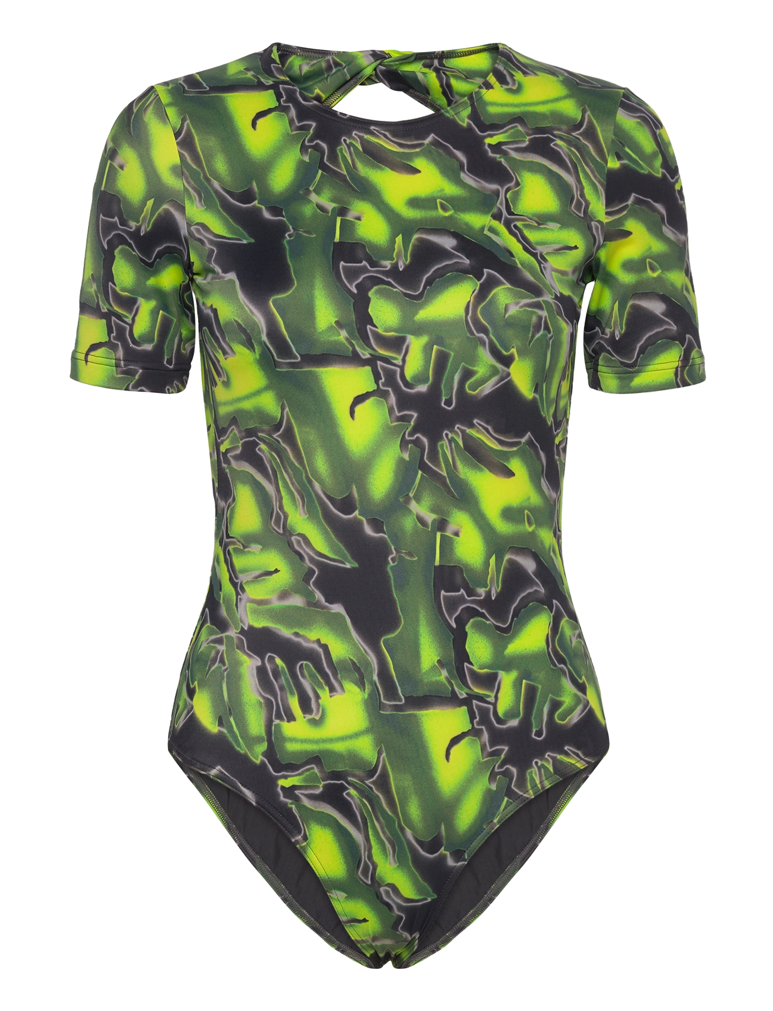 WOOD WOOD - Whitney bathing suit - badeanzüge - dark green - 0