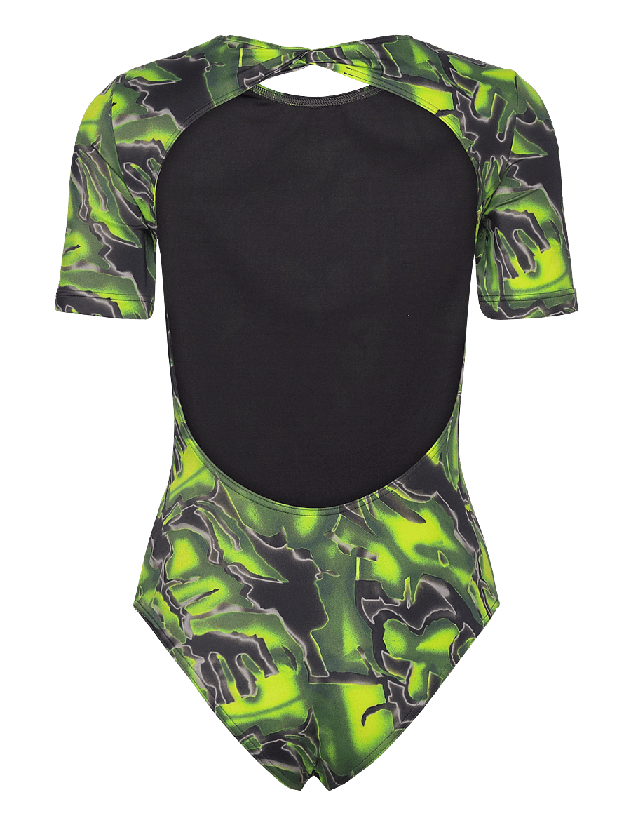 WOOD WOOD - Whitney bathing suit - badeanzüge - dark green - 1