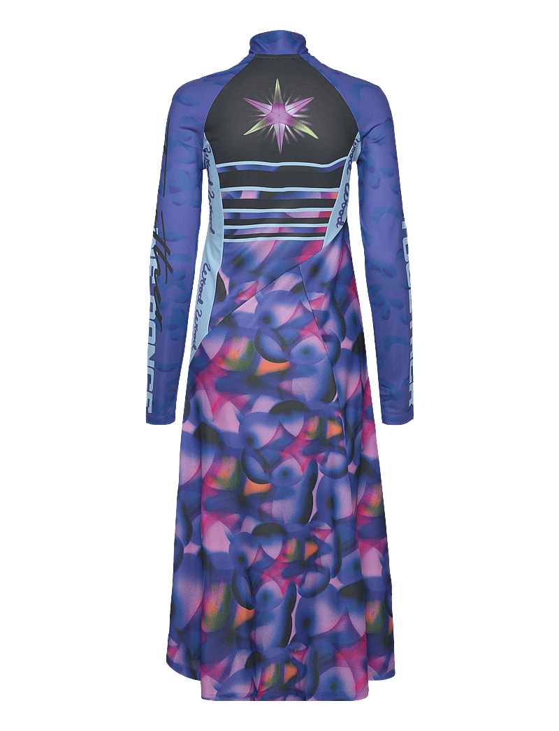 WOOD WOOD - Eva performance dress - kjoler & nederdele - purple aop - 1