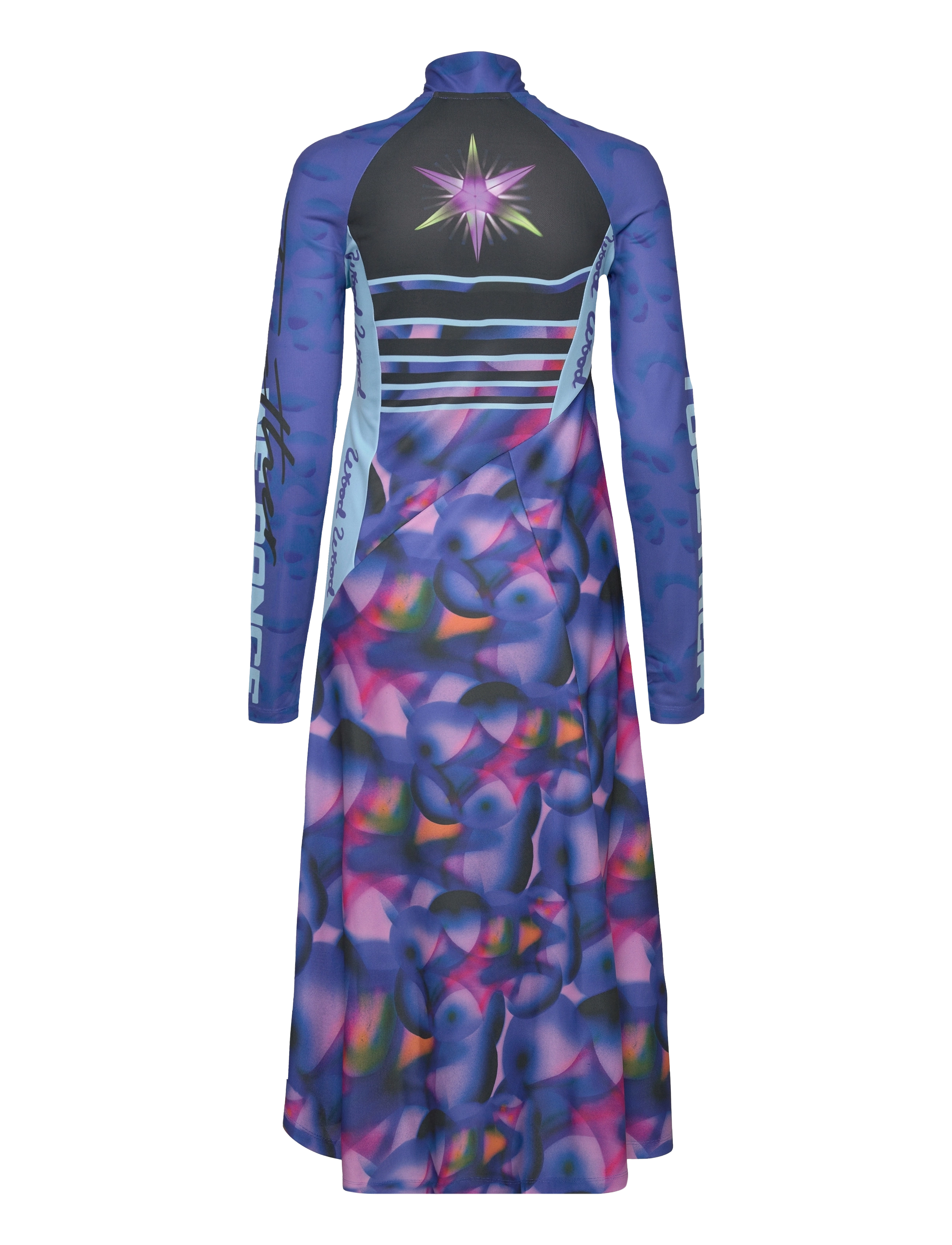 WOOD WOOD - Eva performance dress - kleidid ja seelikud - purple aop - 1