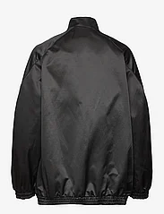Wood Wood - Sonia structured satin jacket - vårjackor - black - 1