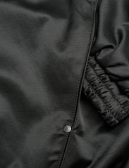 Wood Wood - Sonia structured satin jacket - forårsjakker - black - 3