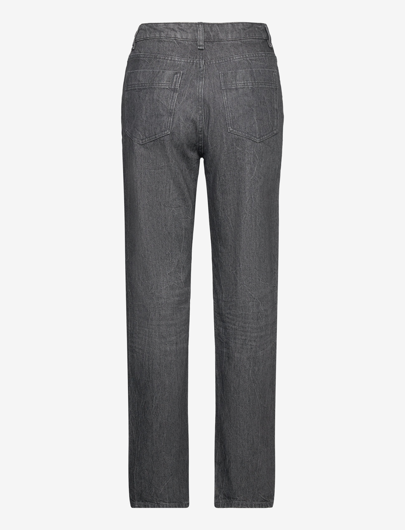 WOOD WOOD - Ilo rigid denim - straight jeans - black wash - 1
